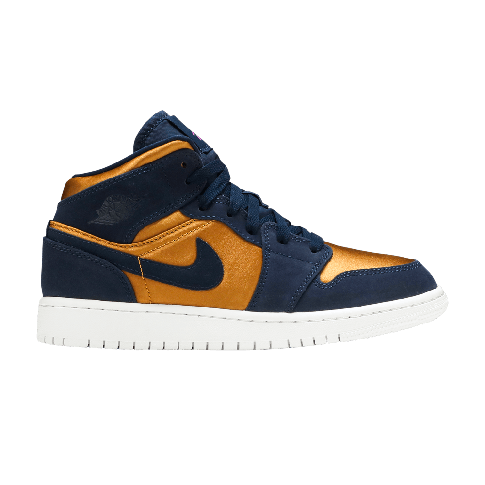 Air Jordan 1 Mid SE GS 'Obsidian Desert Ochre'