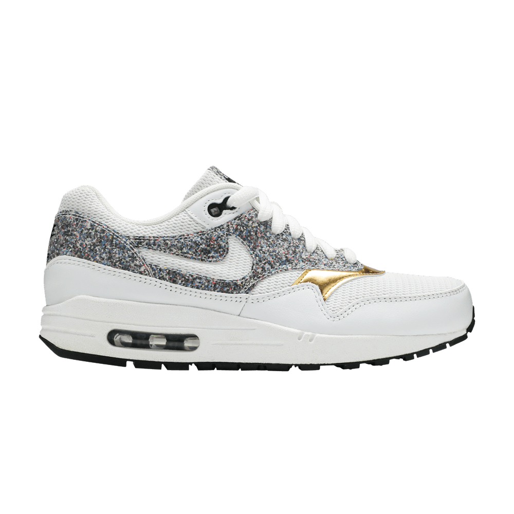 Wmns Air Max 1 SE 'White Multi Gold'