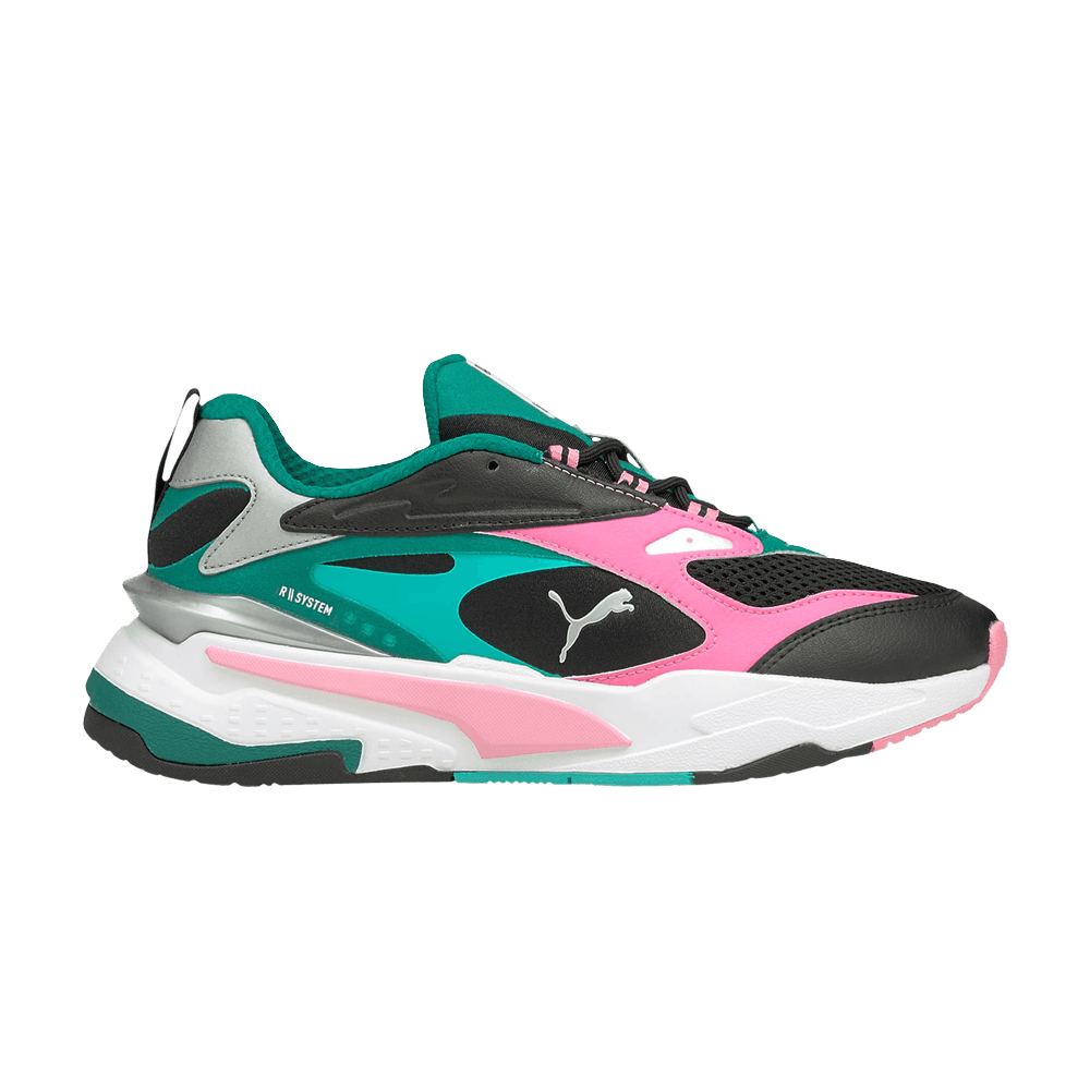 Pre-owned Puma Rs-fast Jr 'pink Parasailing' In Green