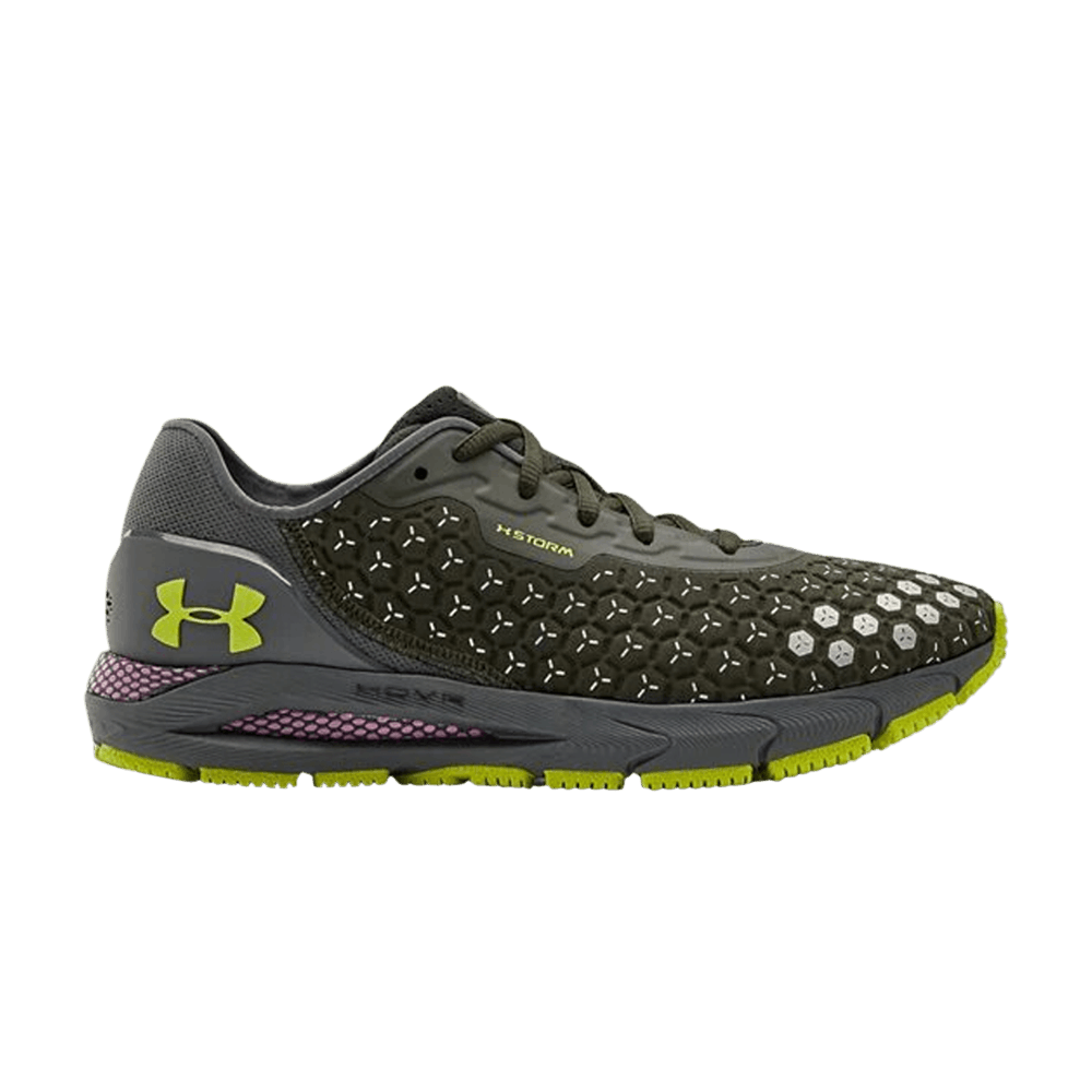 Pre-owned Under Armour Wmns Hovr Sonic 3 Storm 'baroque Green Citrine'