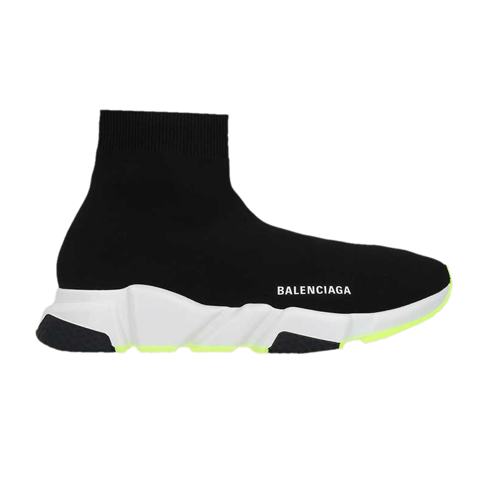 Balenciaga Speed Sneaker 'Black Fluo Yellow'