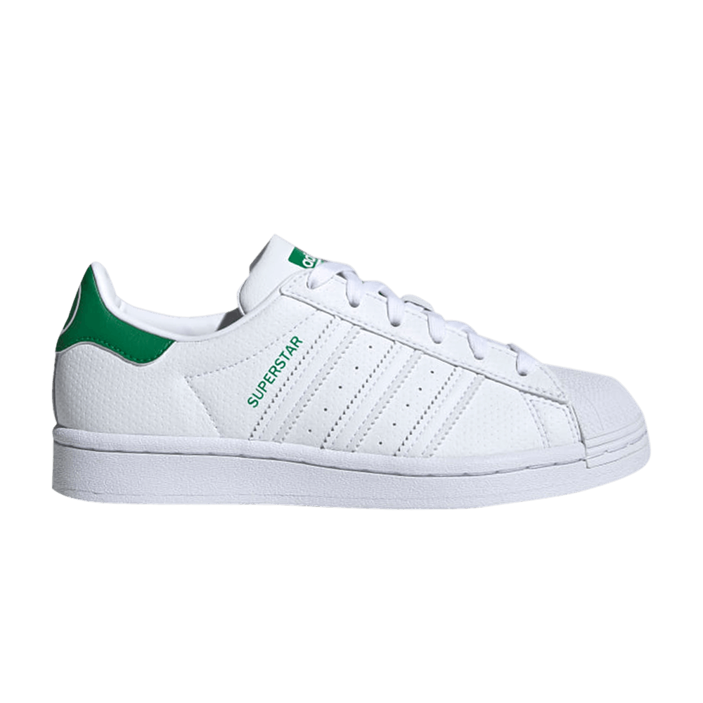 Adidas Superstar J 'White Green'