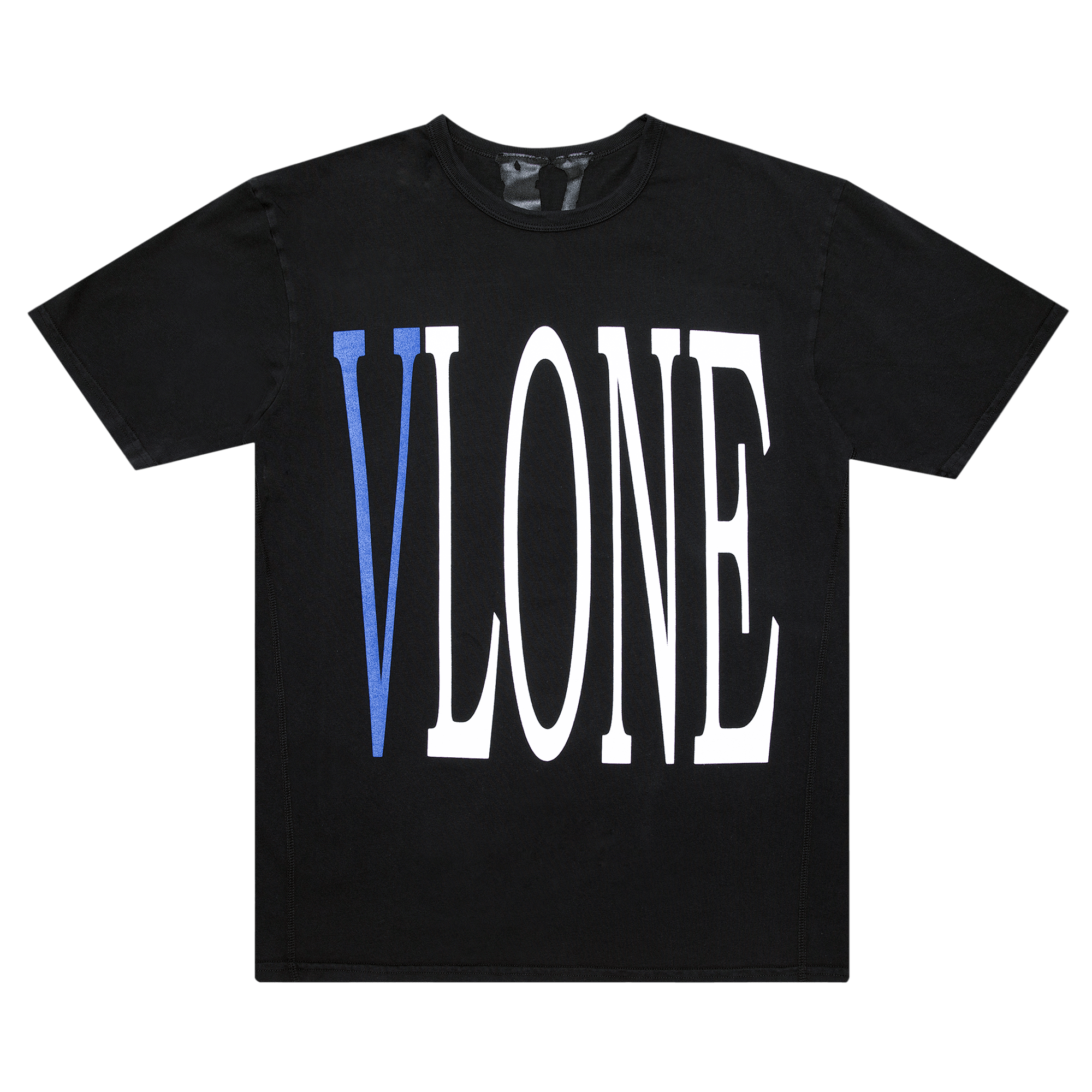 Pre-owned Vlone Staple T-shirt 'black/blue'