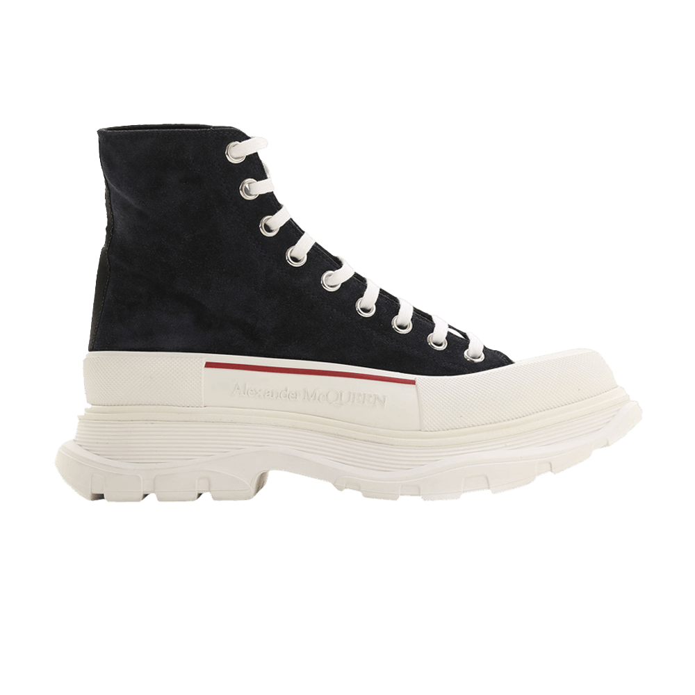 Alexander McQueen Tread Slick Boots 'Blue Navy'