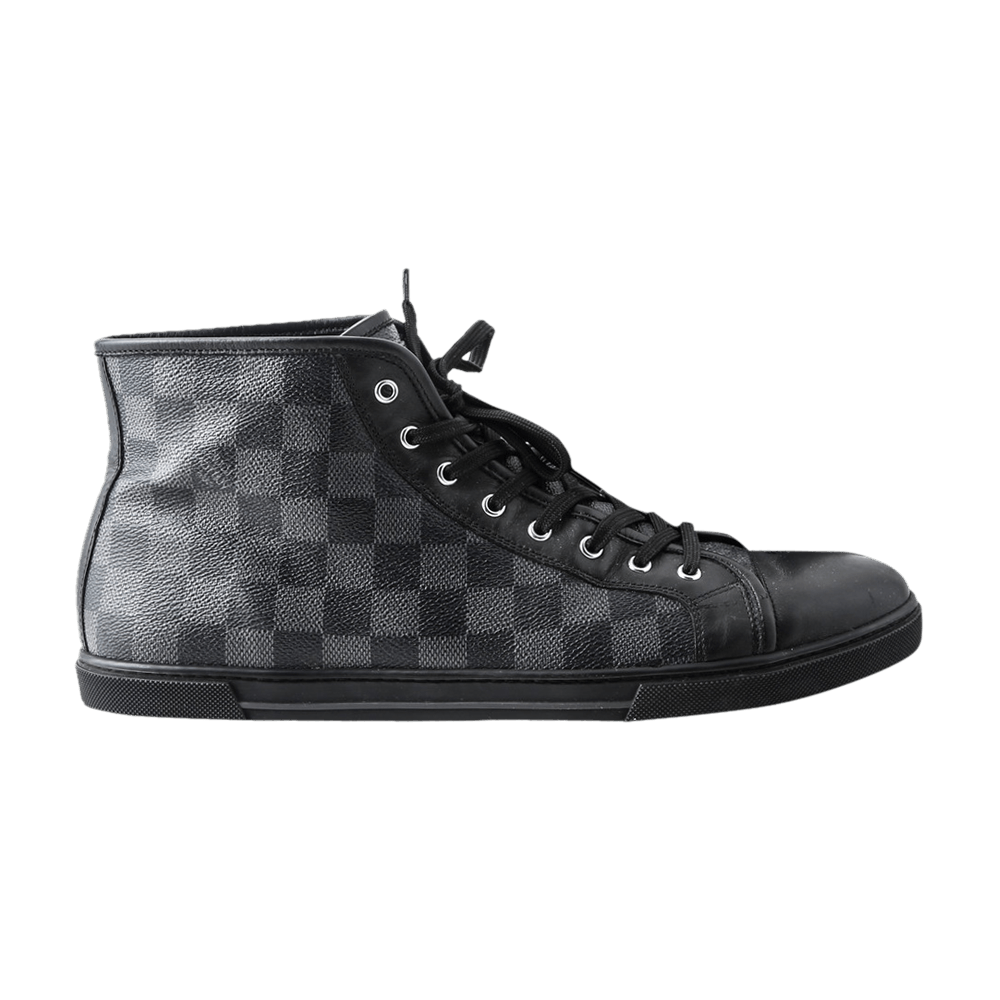 Louis Vuitton Damier Leather High 'Graphite Black'