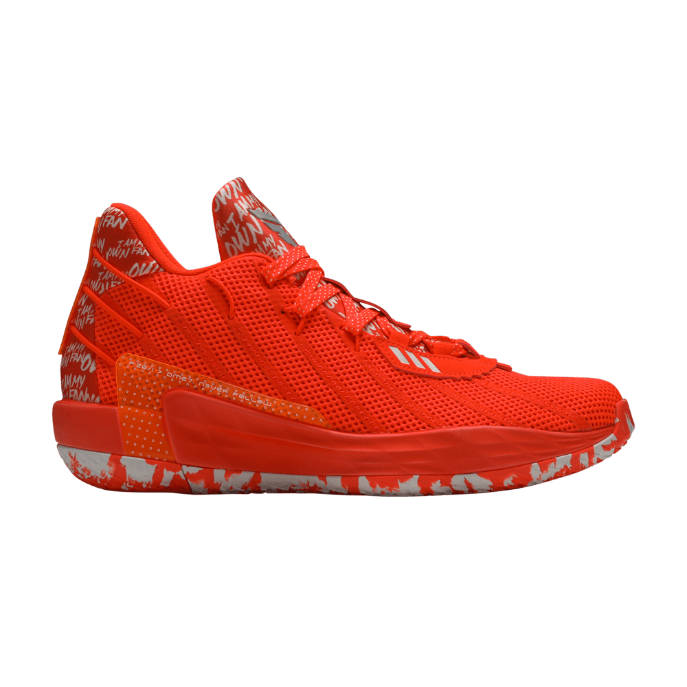 ADIDAS ORIGINALS DAME 7 'I AM MY OWN FAN - SOLAR RED'