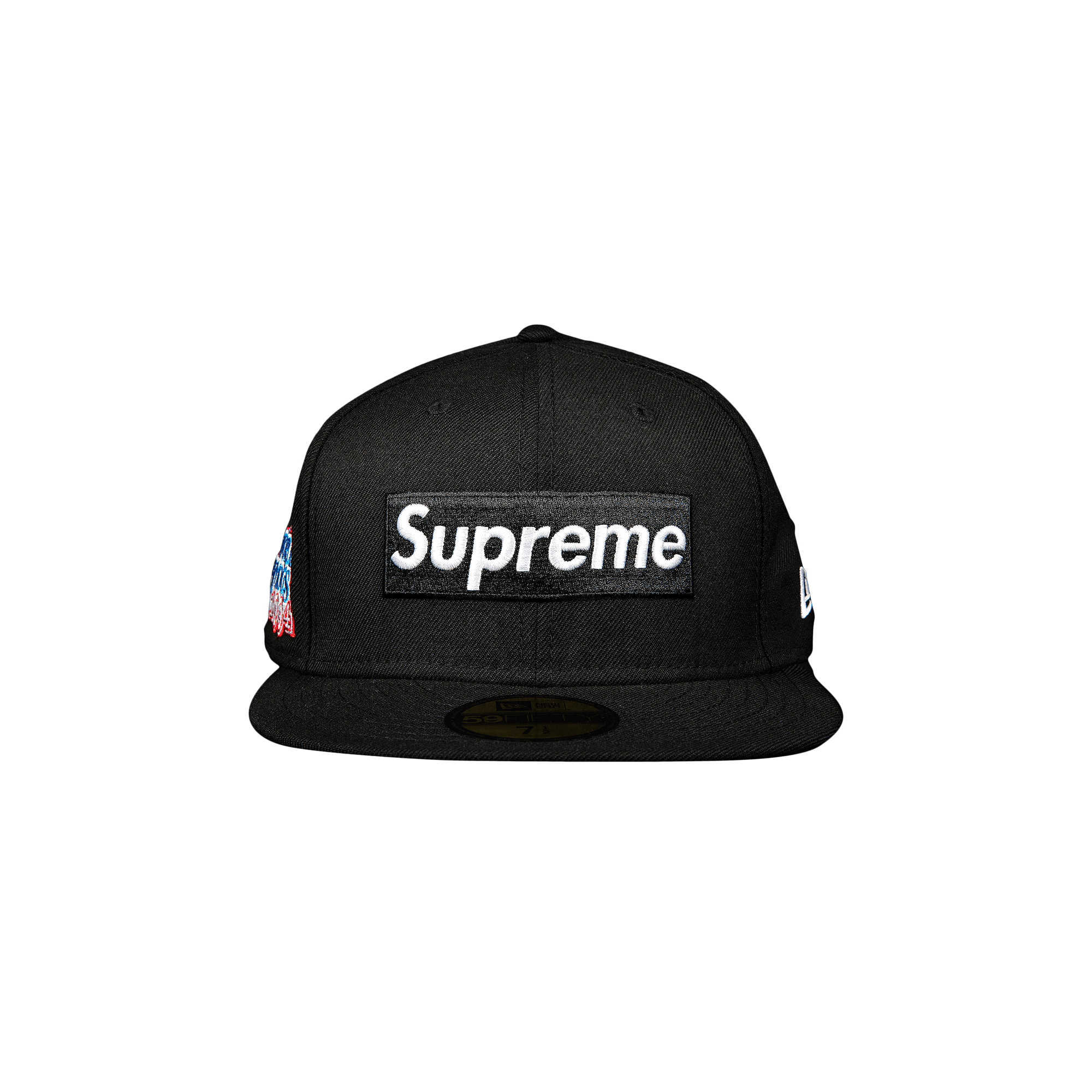 SUPREME SUPREME WORLD FAMOUS BOX LOGO NEW ERA 'BLACK'