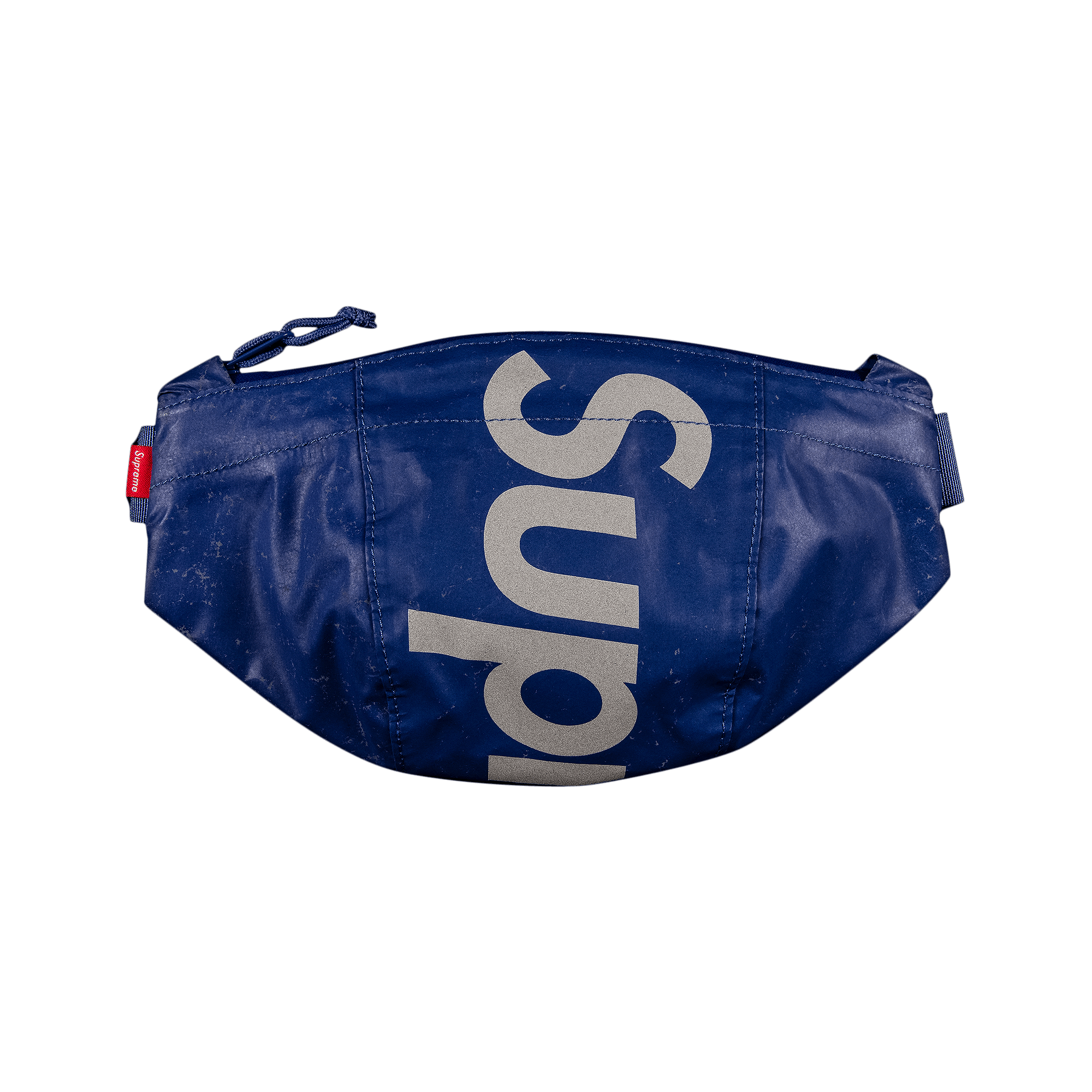 SUPREME SUPREME WATERPROOF REFLECTIVE SPECKLED WAIST BAG 'ROYAL'
