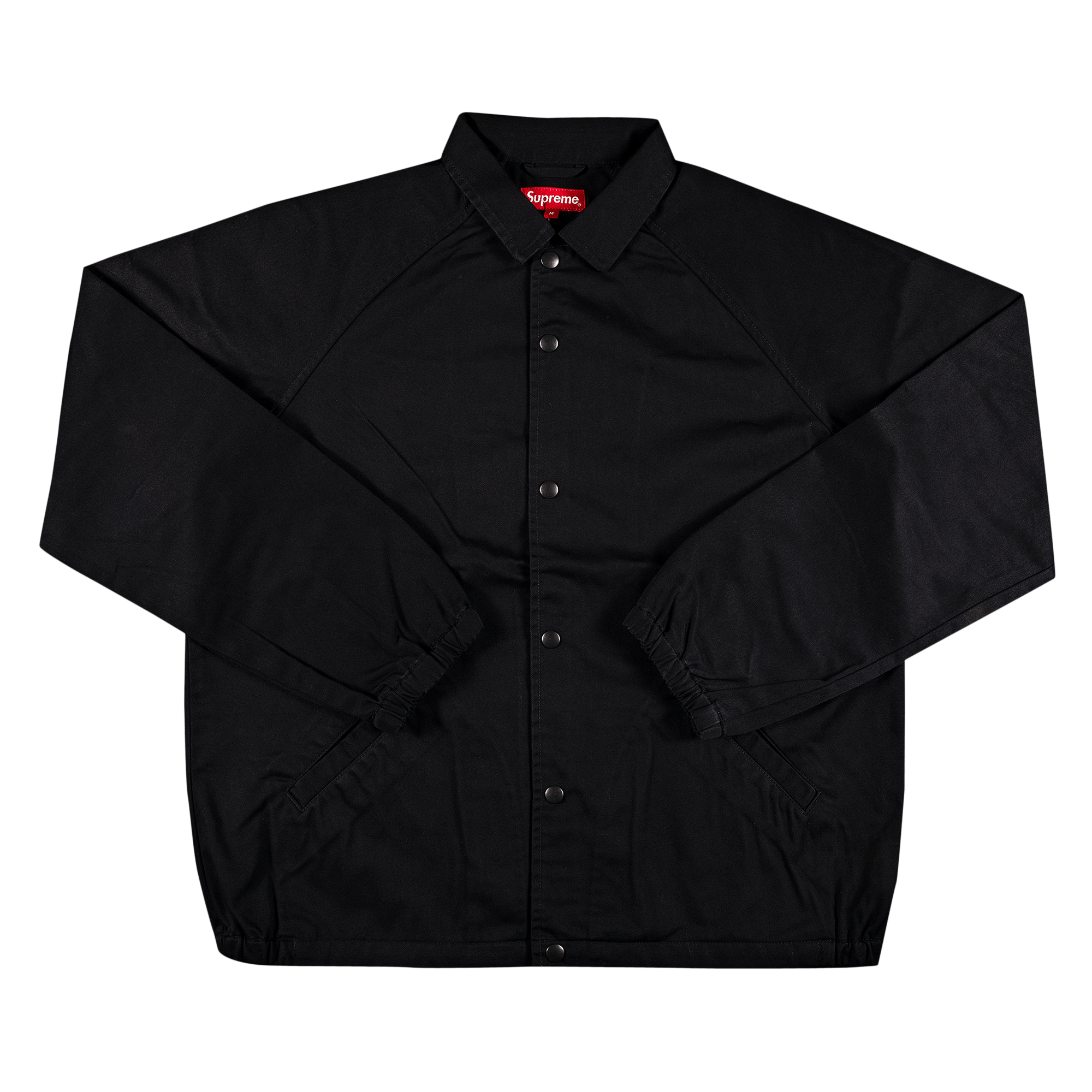 SUPREME SUPREME X ANTIHERO SNAP FRONT TWILL JACKET 'BLACK'