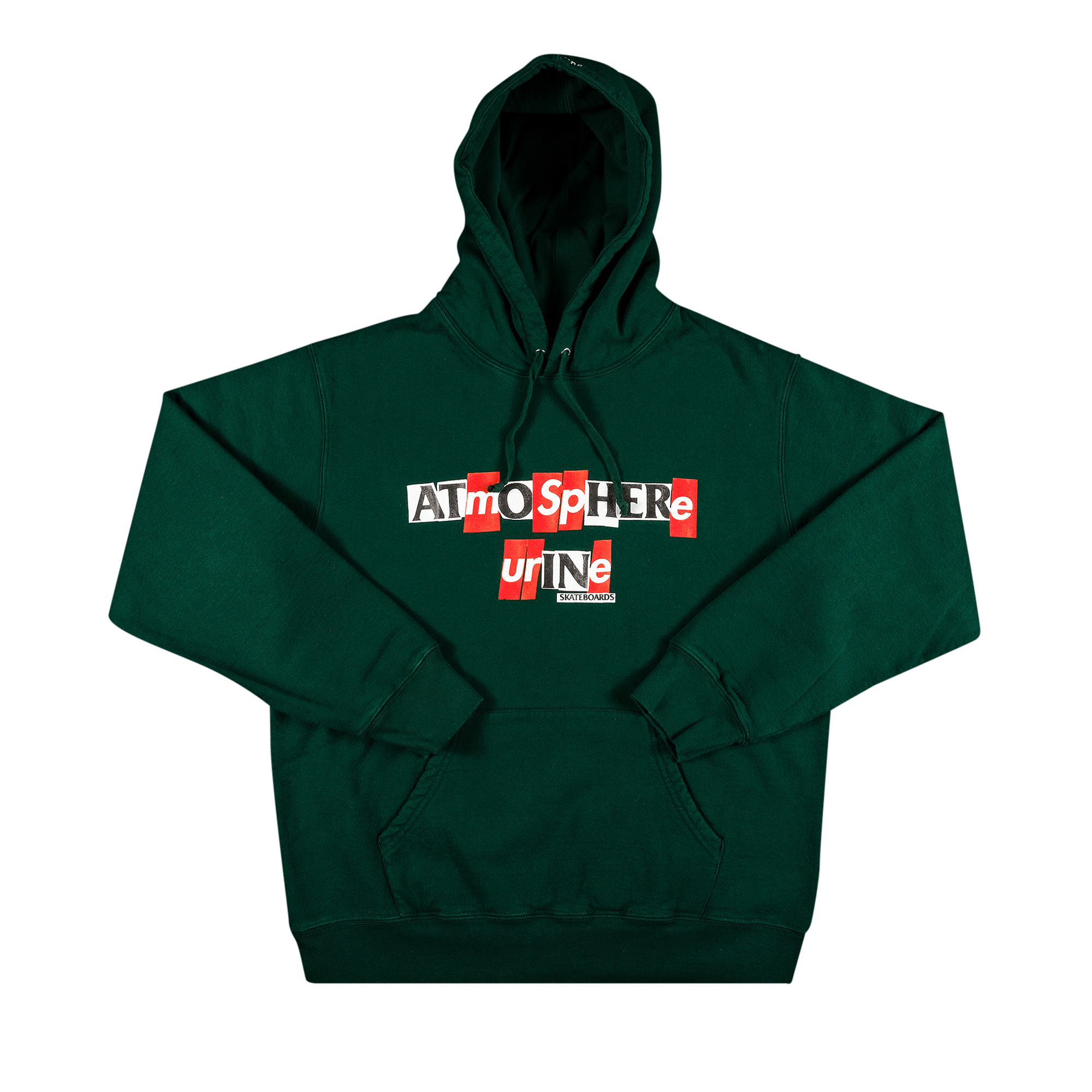SUPREME SUPREME X ANTIHERO HOODED SWEATSHIRT 'DARK GREEN'