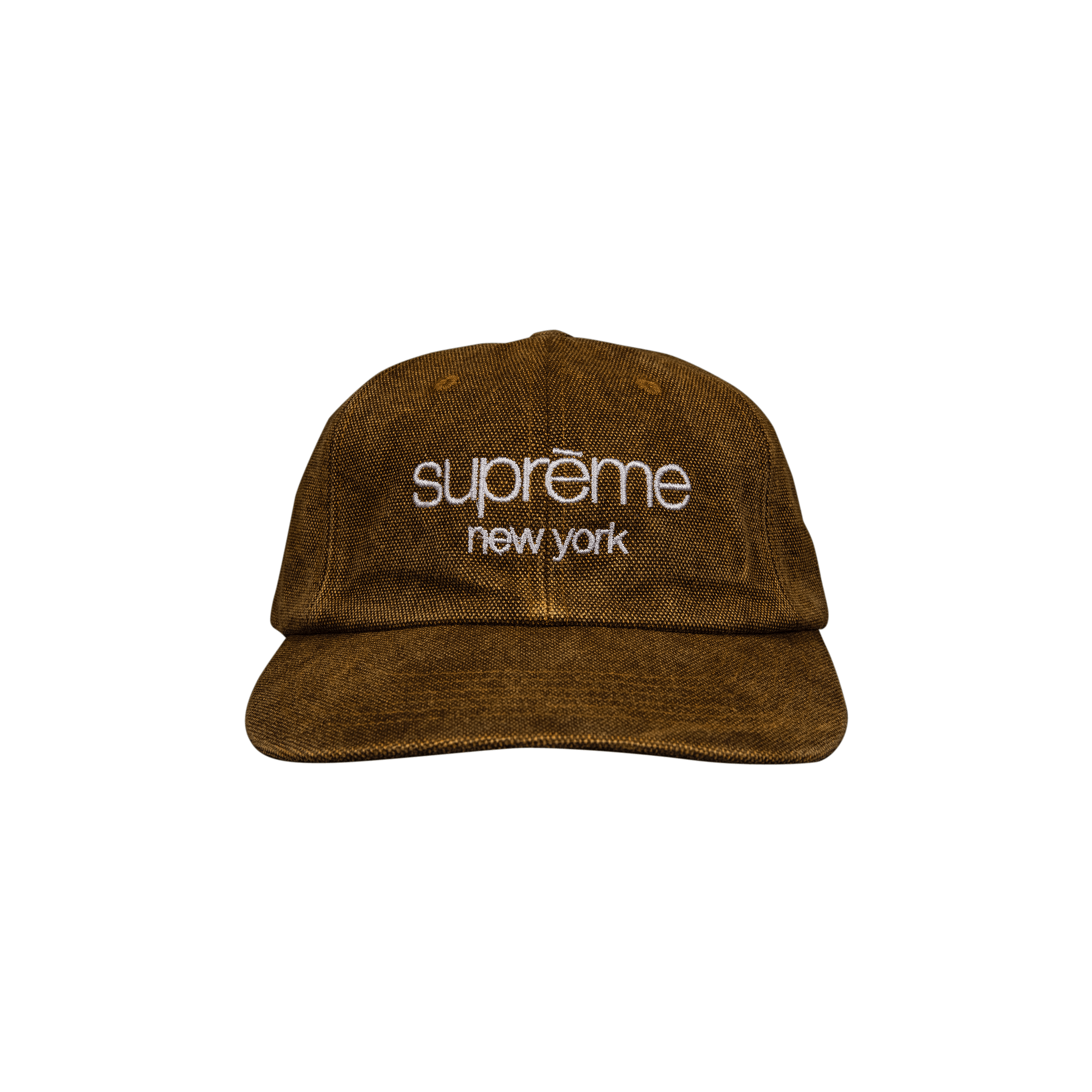 SUPREME SUPREME 2-TONE CANVAS 6-PANEL 'YELLOW'