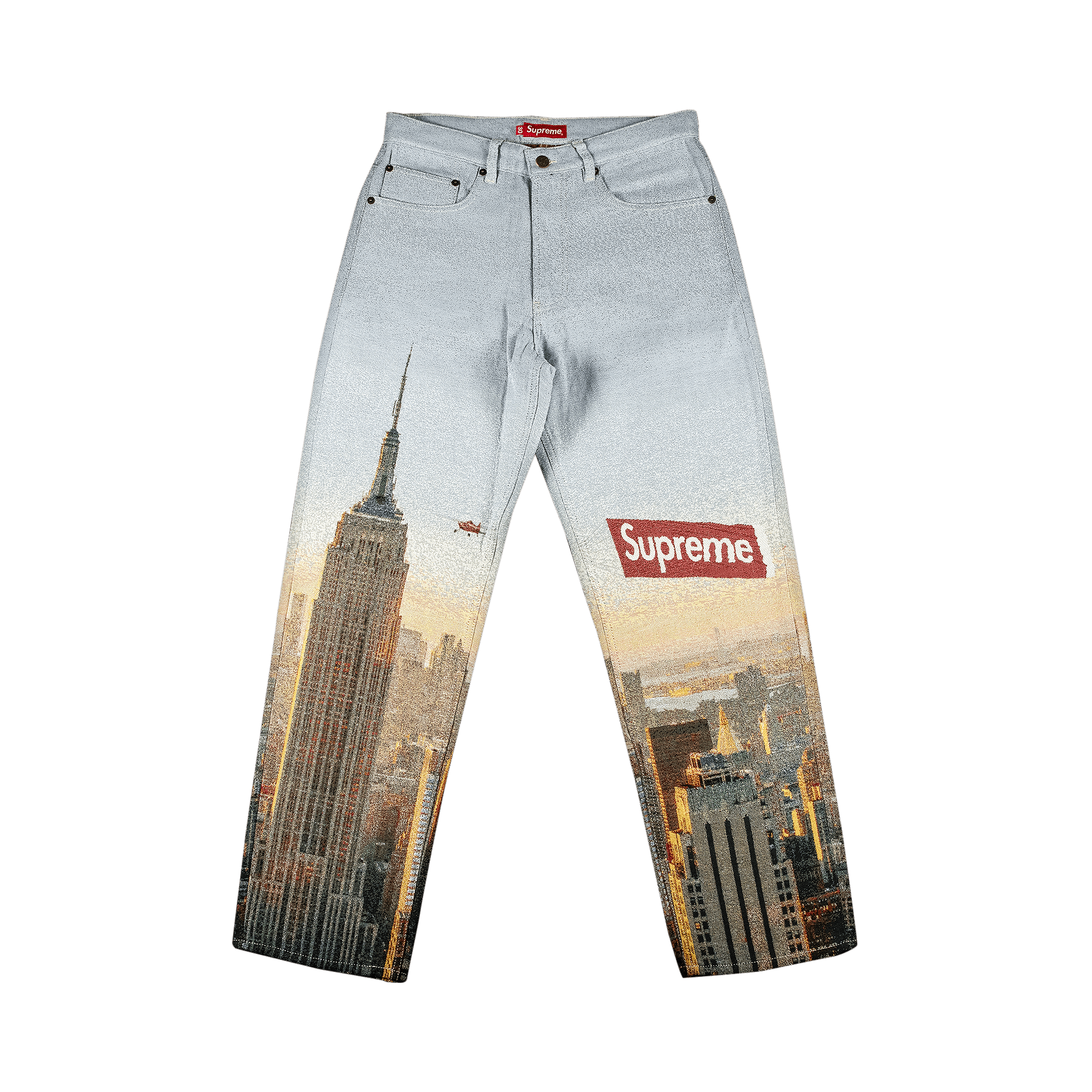 SUPREME SUPREME AERIAL TAPESTRY REGULAR JEAN 'MULTICOLOR'