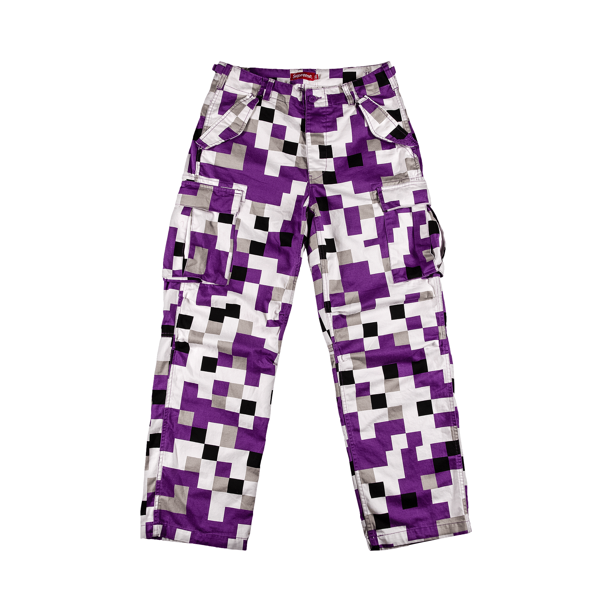 SUPREME CARGO PANT 'PURPLE DIGI CAMO'