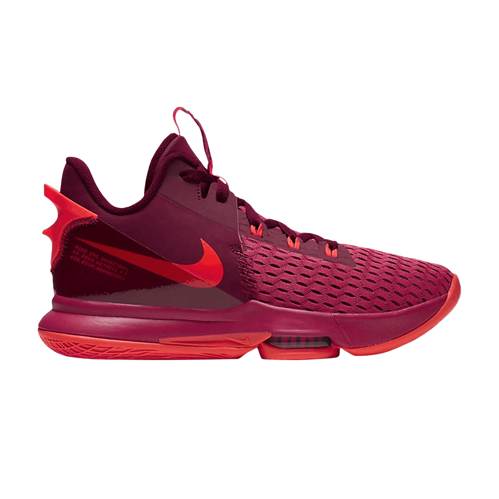 NIKE LEBRON WITNESS 5 'GYM RED CRIMSON'