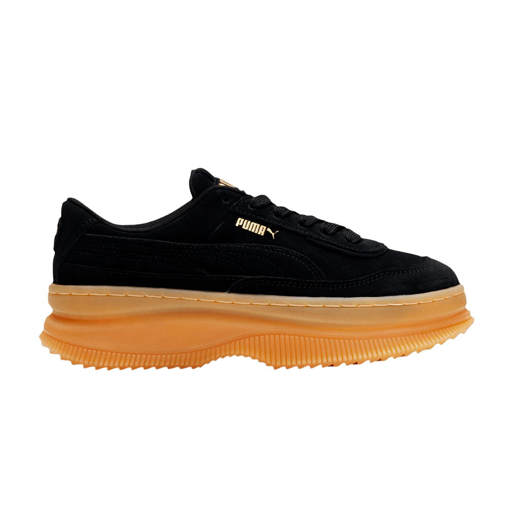 Pre-owned Puma Wmns Deva Suede 'black Gold'