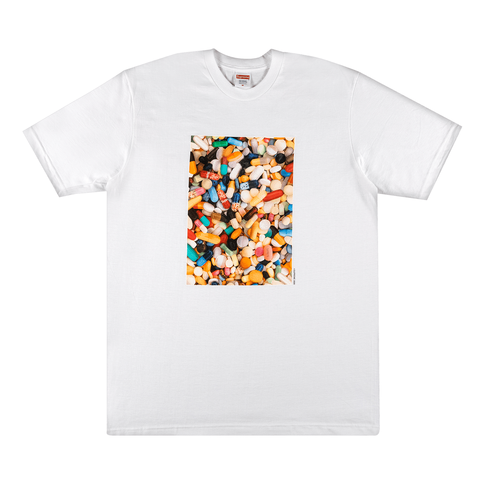 SUPREME SUPREME PILLS TEE 'WHITE'