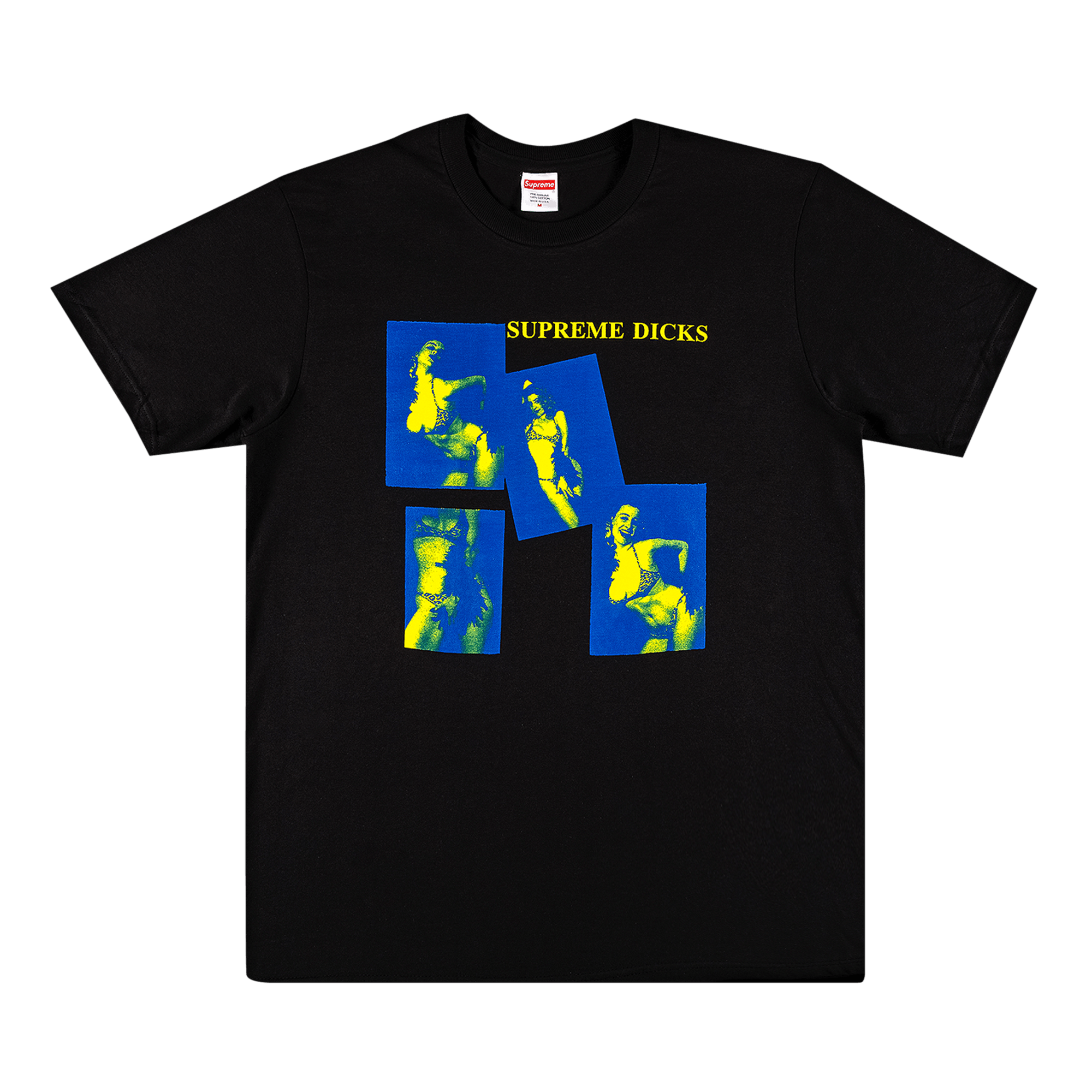 SUPREME SUPREME DICKS TEE 'BLACK'