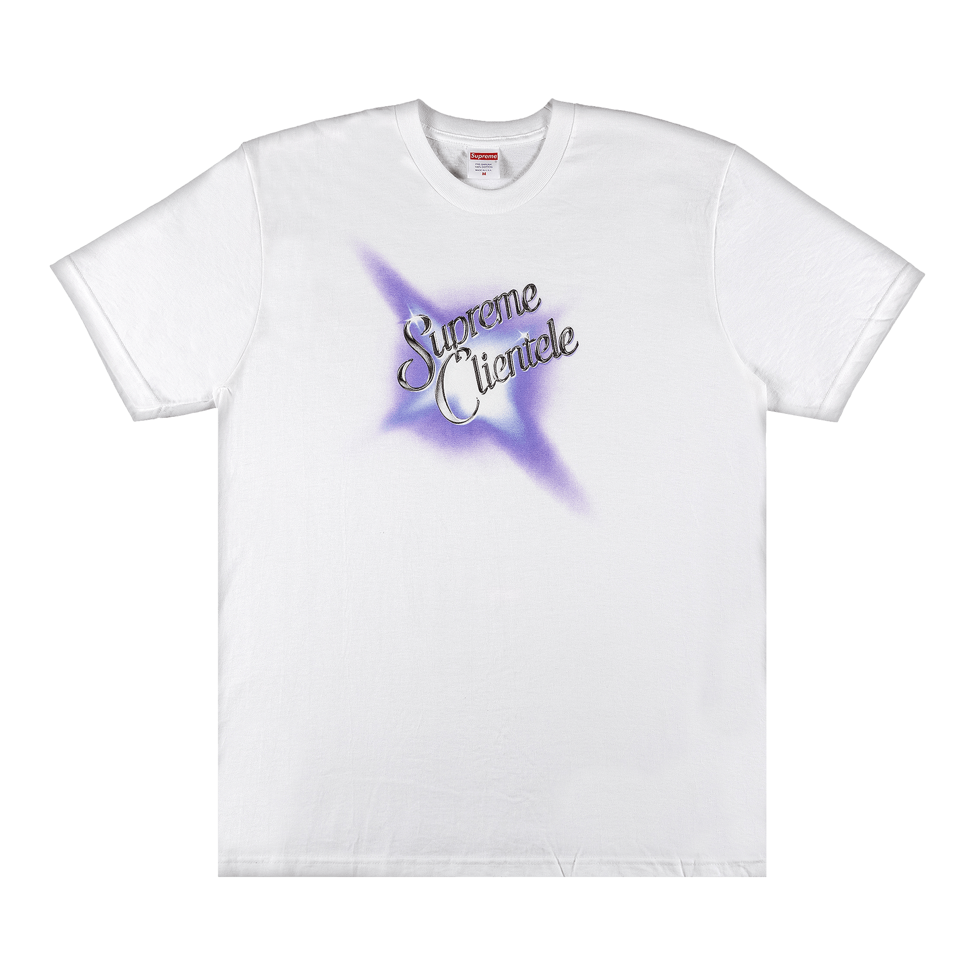 SUPREME SUPREME CLIENTELE TEE 'WHITE'