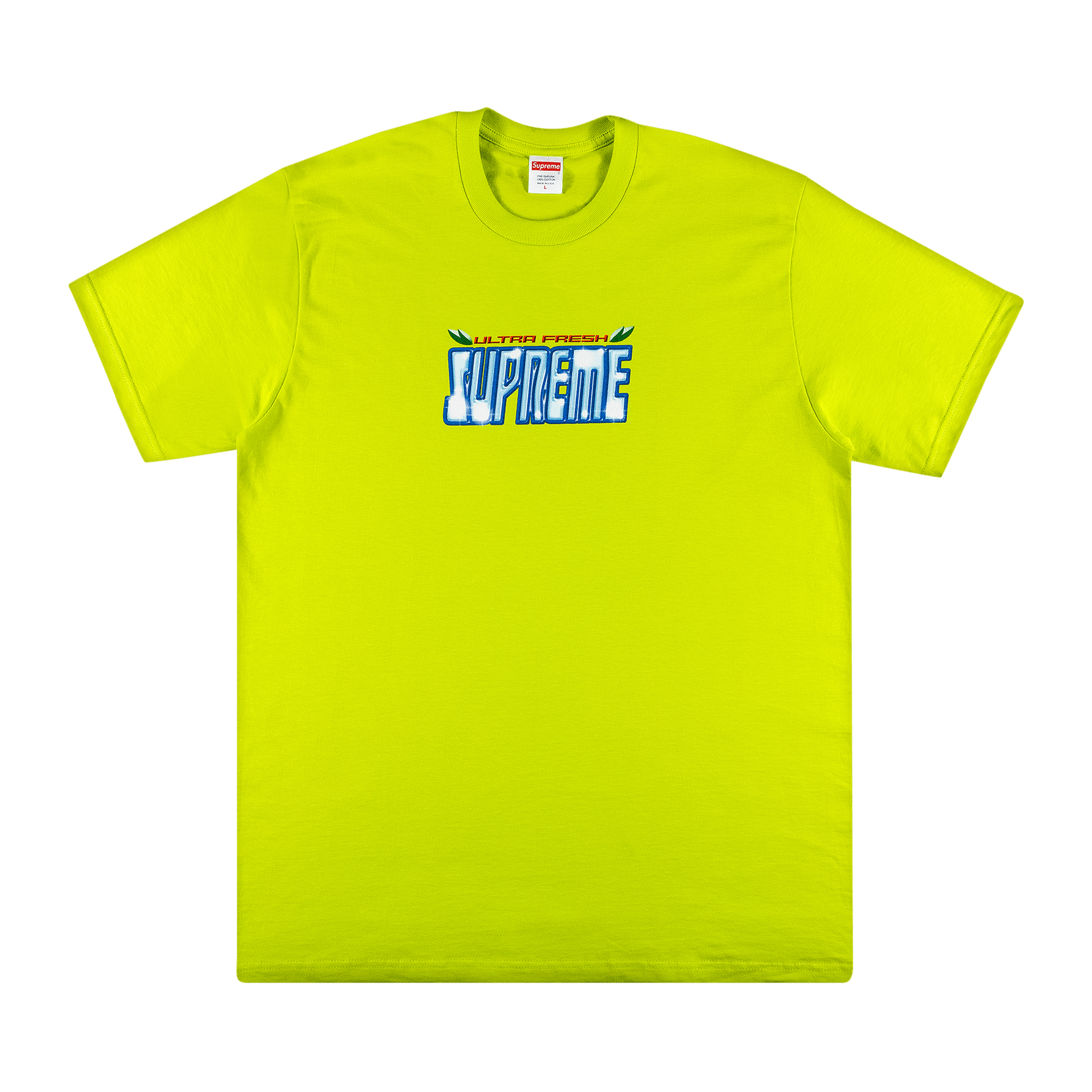 SUPREME SUPREME ULTRA FRESH TEE 'BRIGHT GREEN'