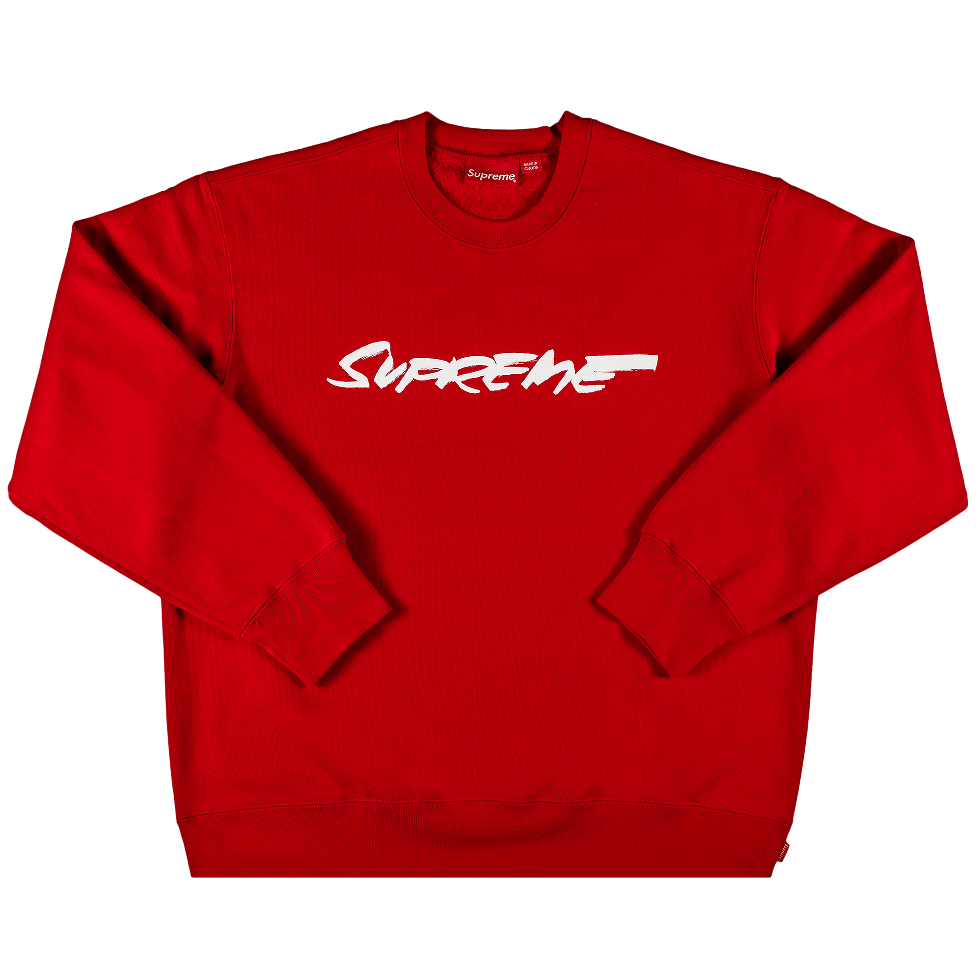SUPREME SUPREME FUTURA LOGO CREWNECK 'RED'