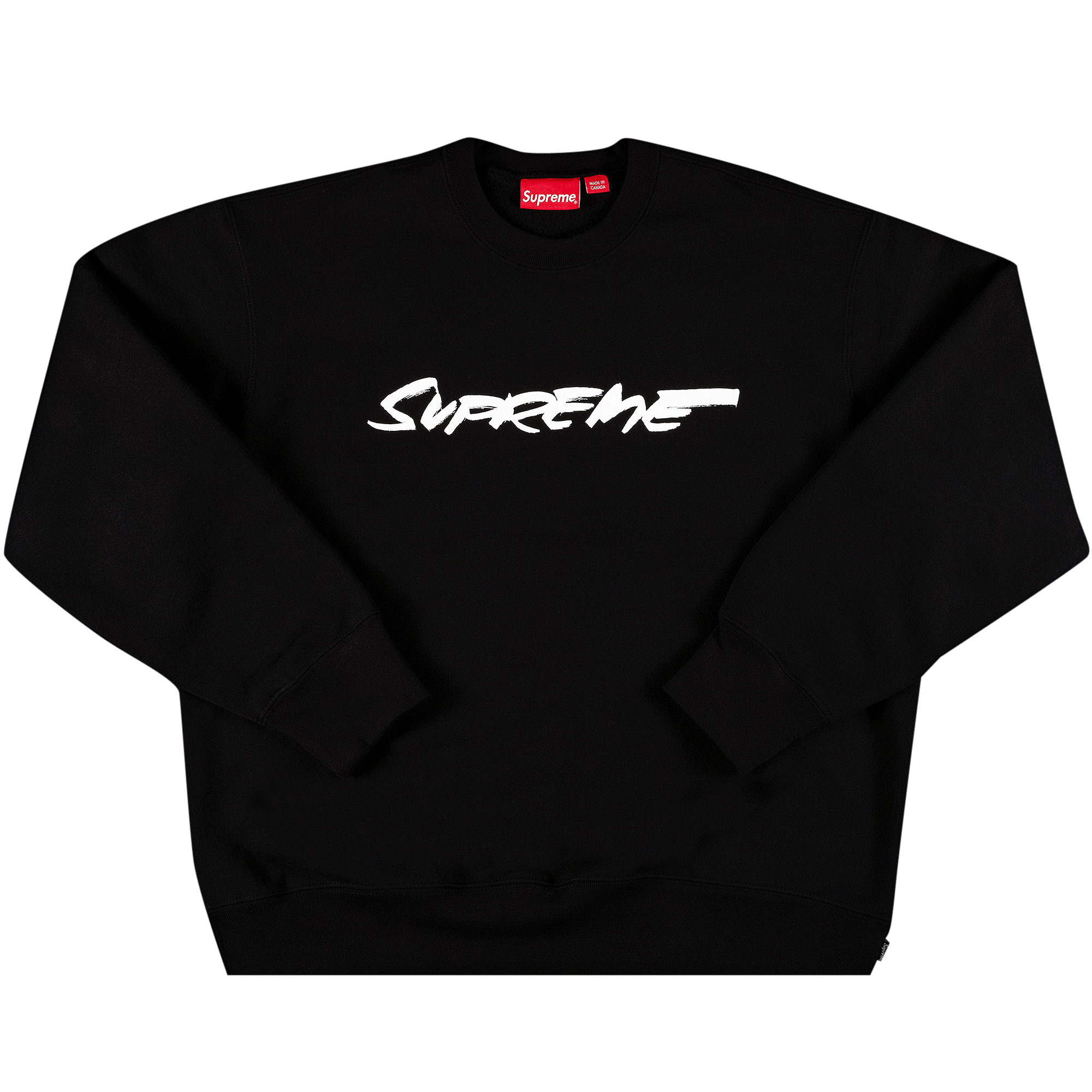 SUPREME SUPREME FUTURA LOGO CREWNECK 'BLACK'