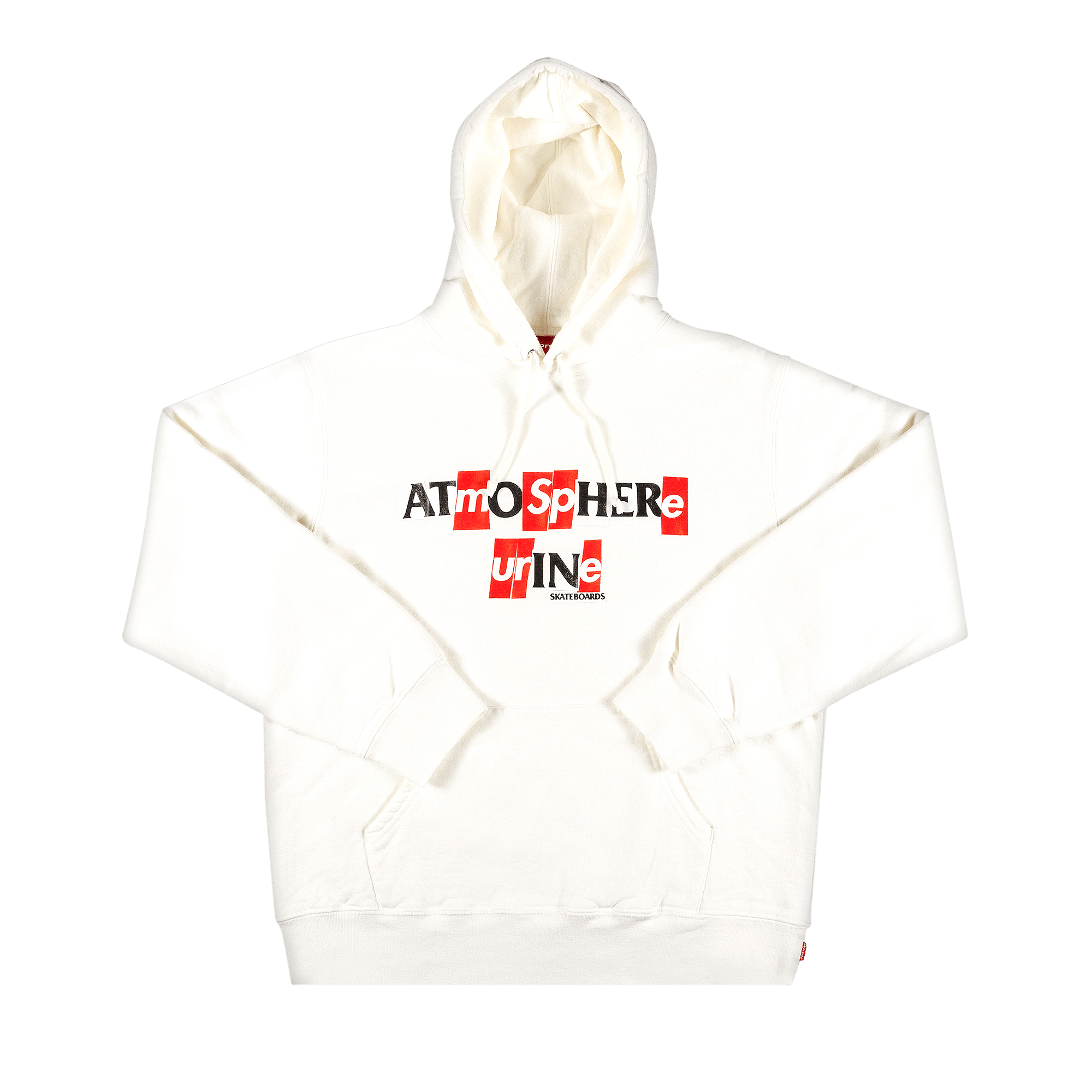 SUPREME SUPREME X ANTIHERO HOODED SWEATSHIRT 'WHITE'