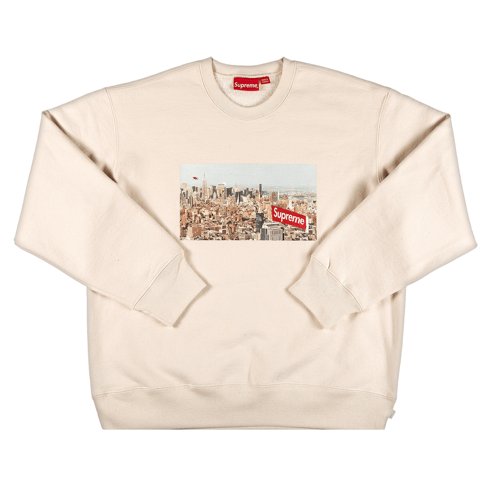 SUPREME SUPREME AERIAL CREWNECK 'NATURAL'