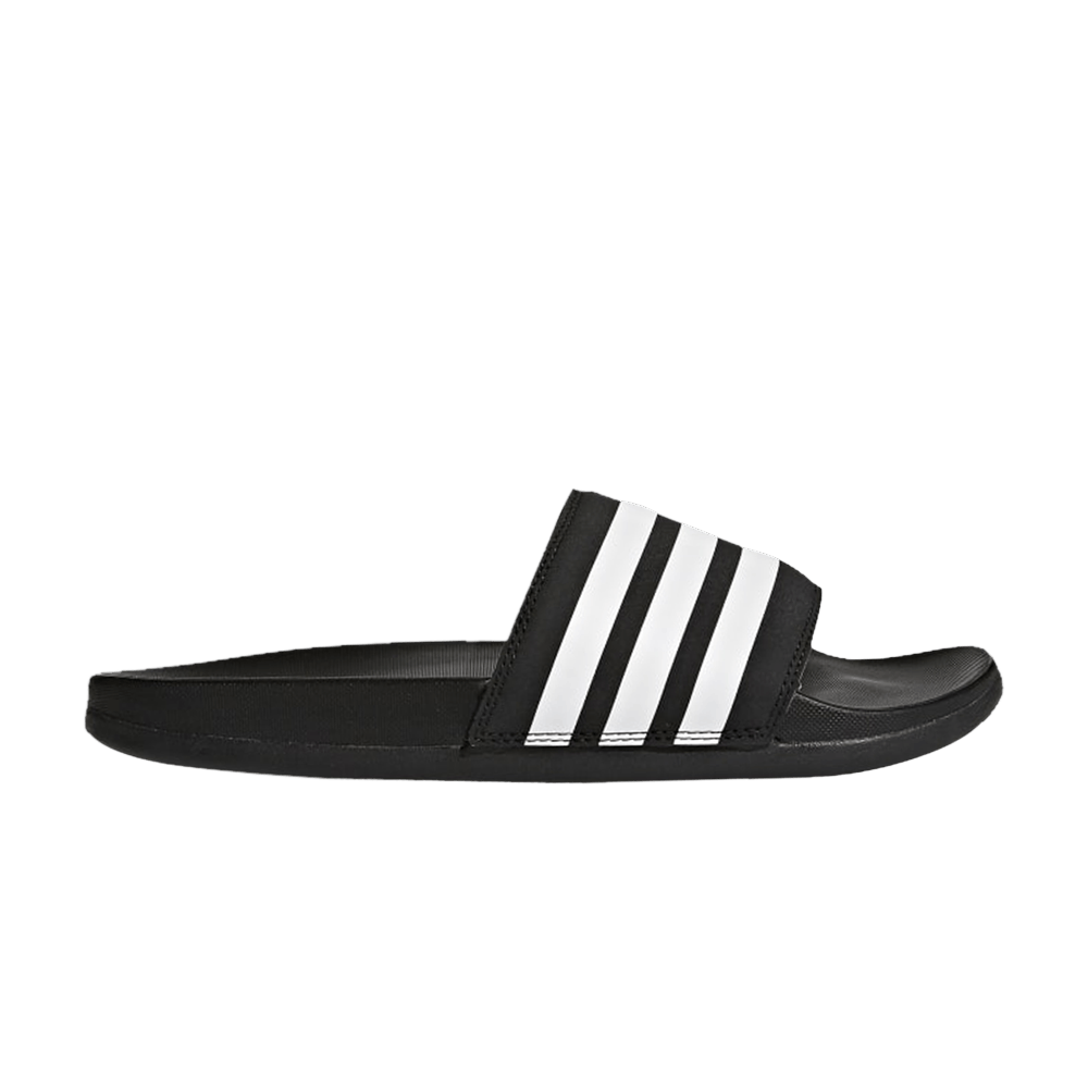 ADIDAS ORIGINALS WMNS ADILETTE COMFORT SLIDES 'CORE BLACK WHITE'