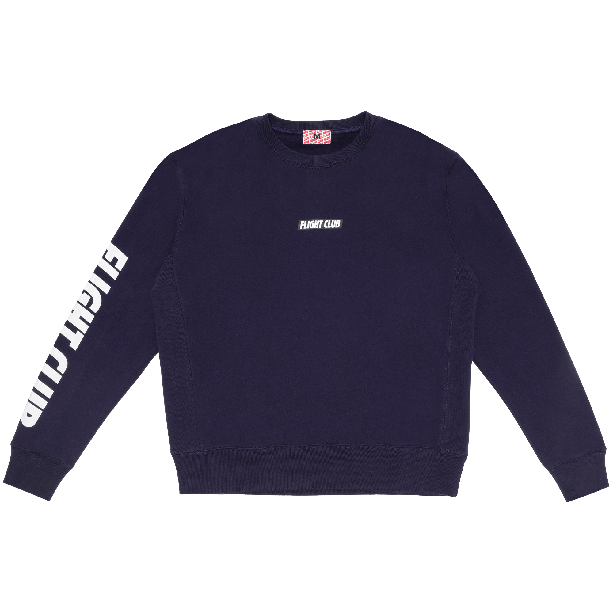 FLIGHT CLUB FLIGHT CLUB OVERSIZED LOGO CREWNECK 'NAVY'