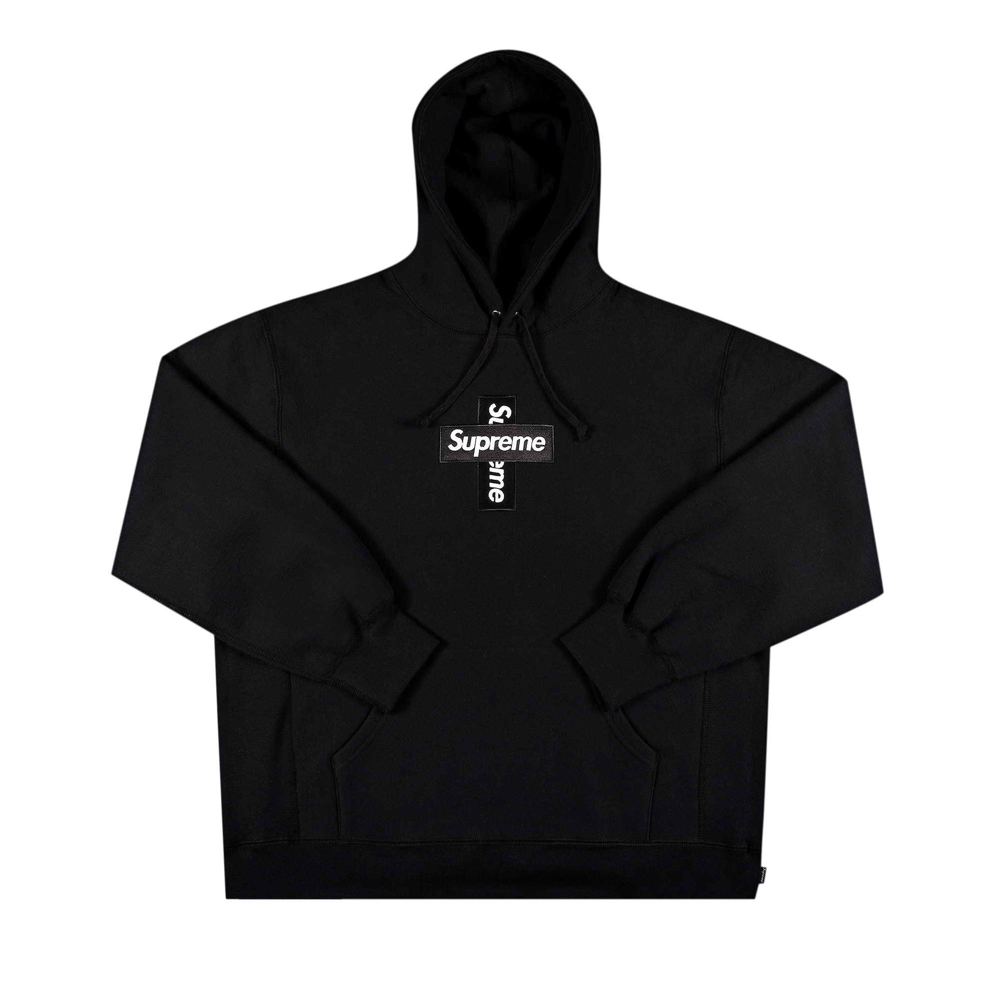 SUPREME SUPREME CROSS BOX LOGO HOODED SWEATSHIRT 'BLACK'