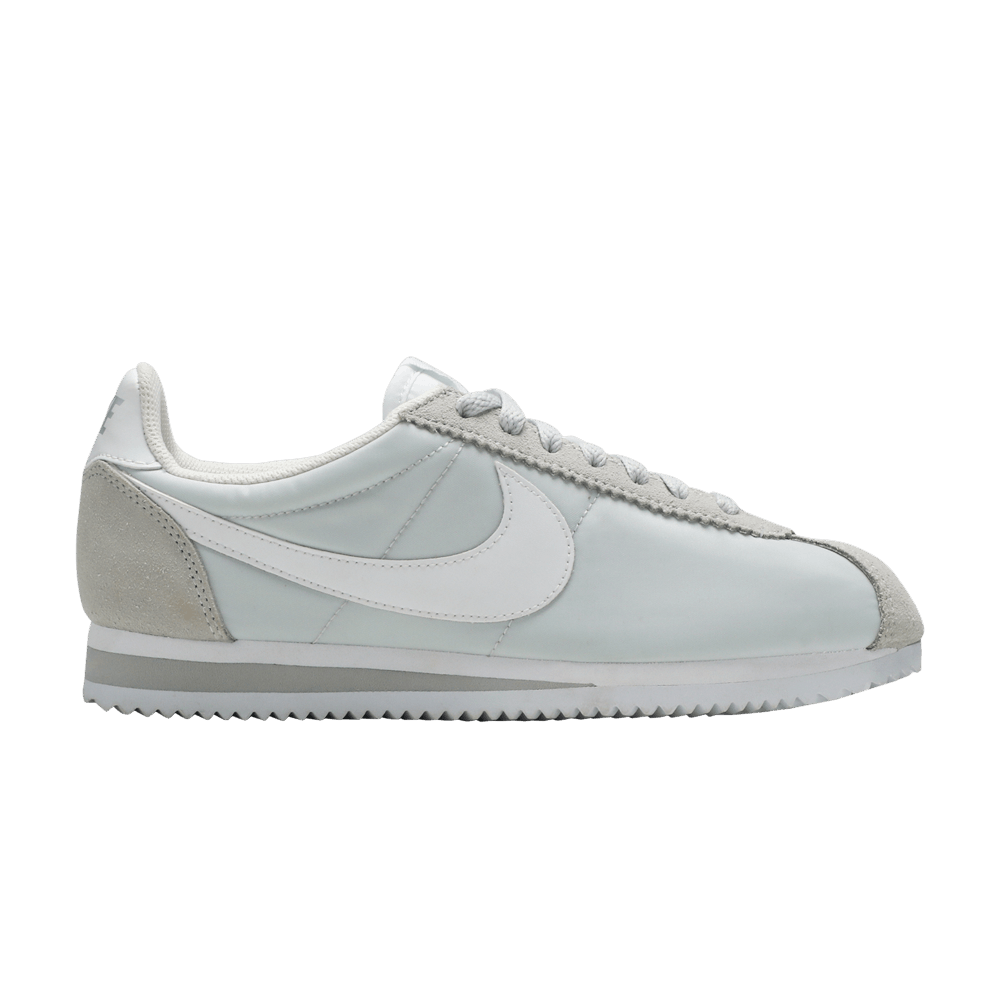 Wmns Classic Cortez Nylon 'Pure Platinum'