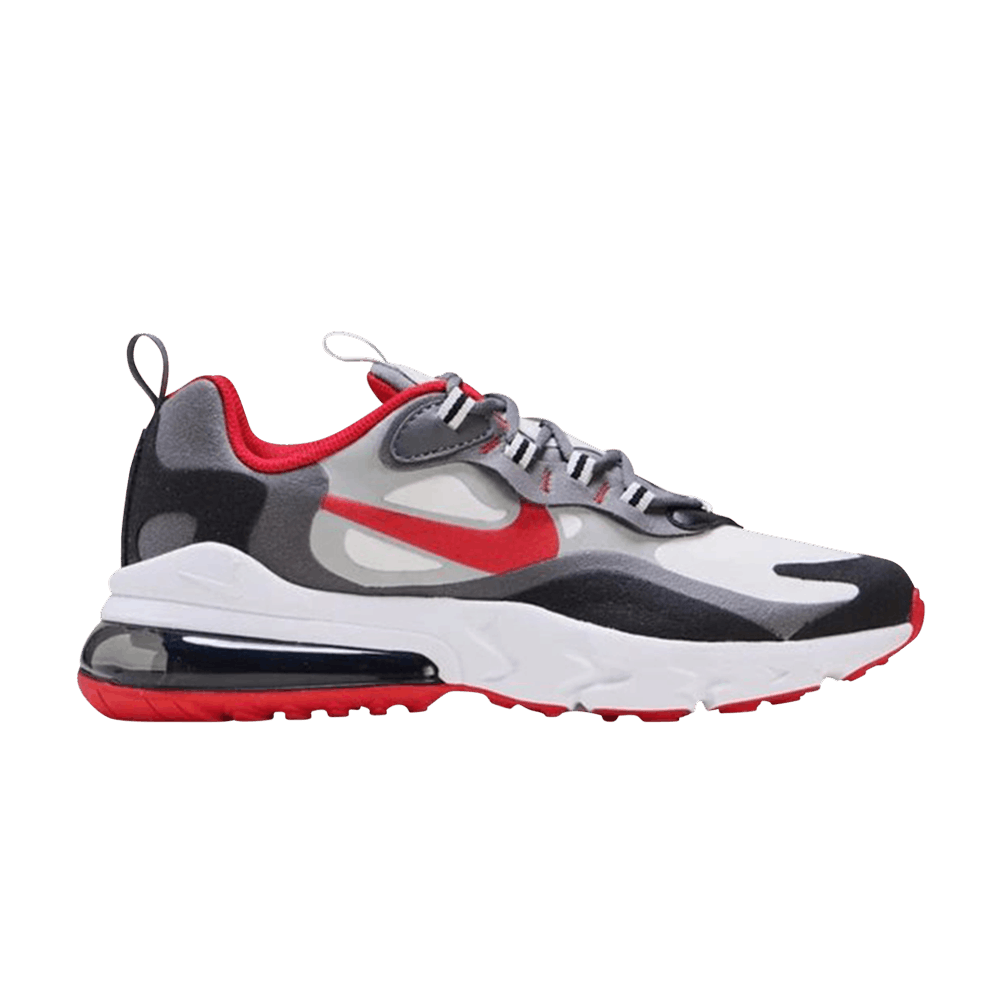 Nike Air Max 270 React GS 'University Red Iron Grey'