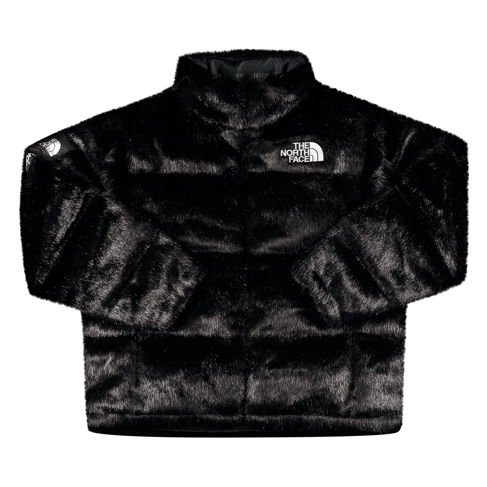 SUPREME SUPREME X THE NORTH FACE FAUX FUR NUPTSE JACKET 'BLACK'