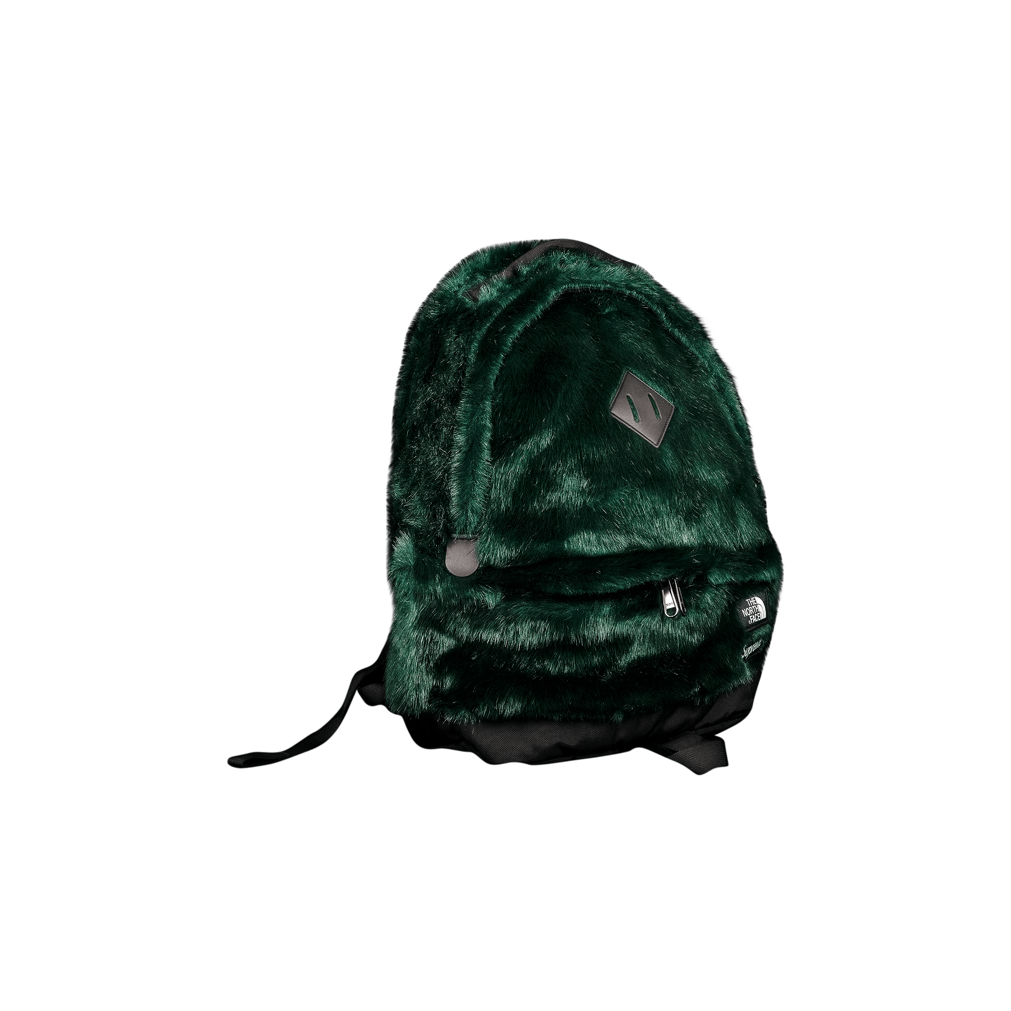 SUPREME SUPREME X THE NORTH FACE FAUX FUR BACKPACK 'GREEN'