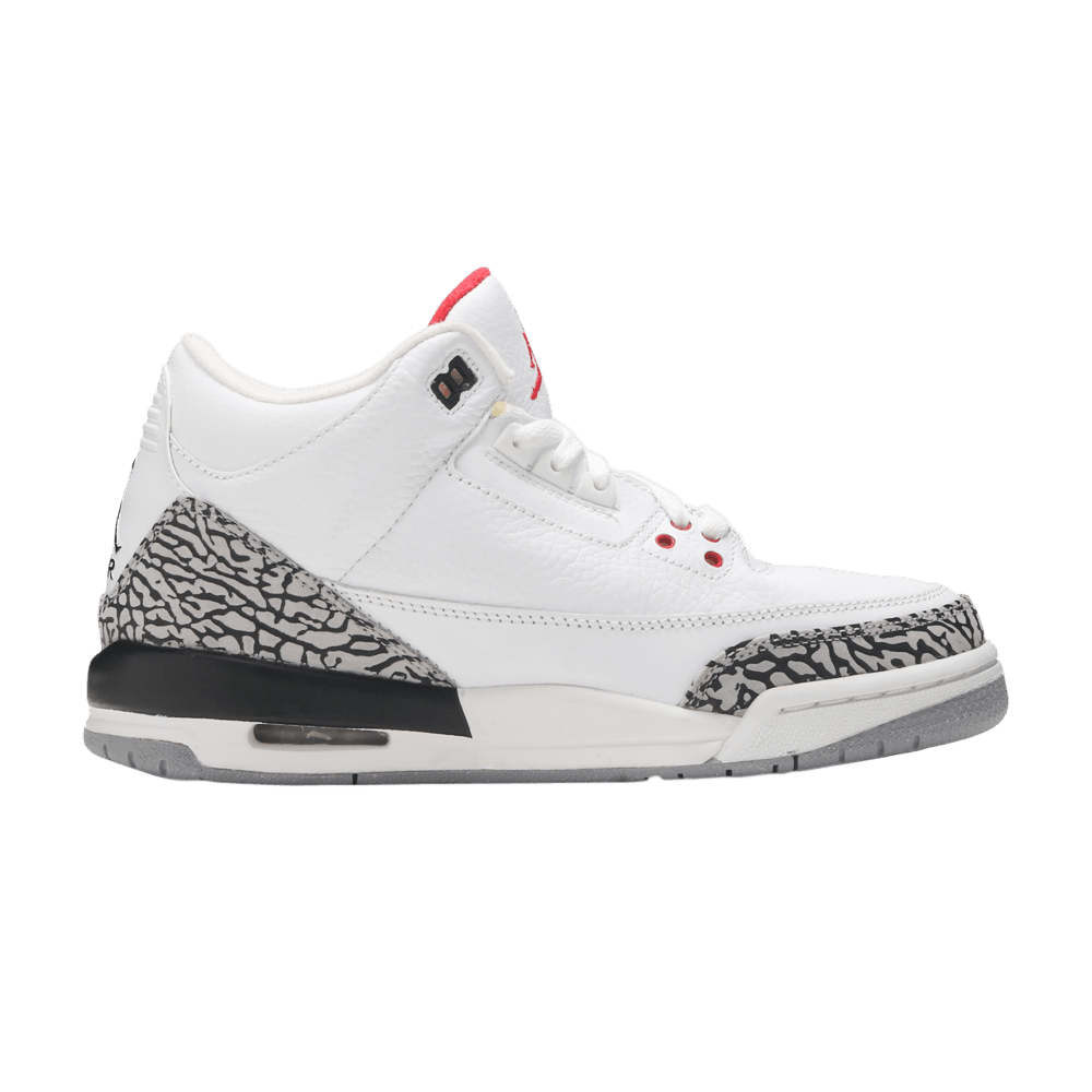 Air Jordan 3 Retro GS 'White Cement' 2011