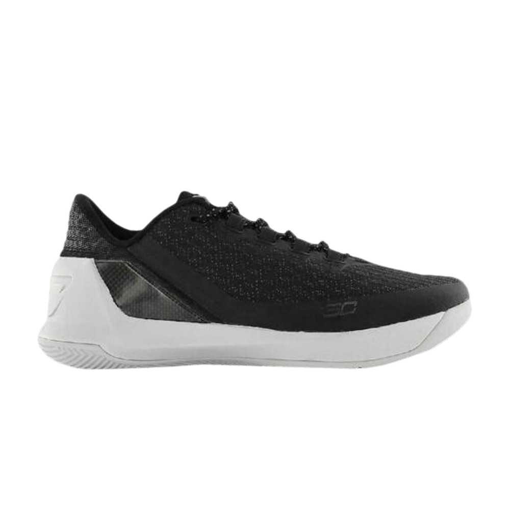 UNDER ARMOUR CURRY 3 LOW 'BLACK WHITE'