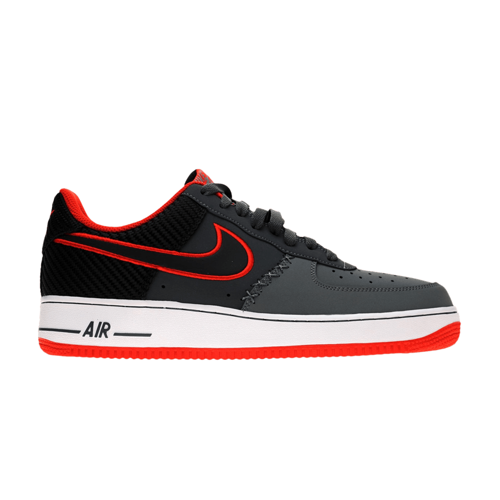 Air Force 1 Low 'Black Grey Red'