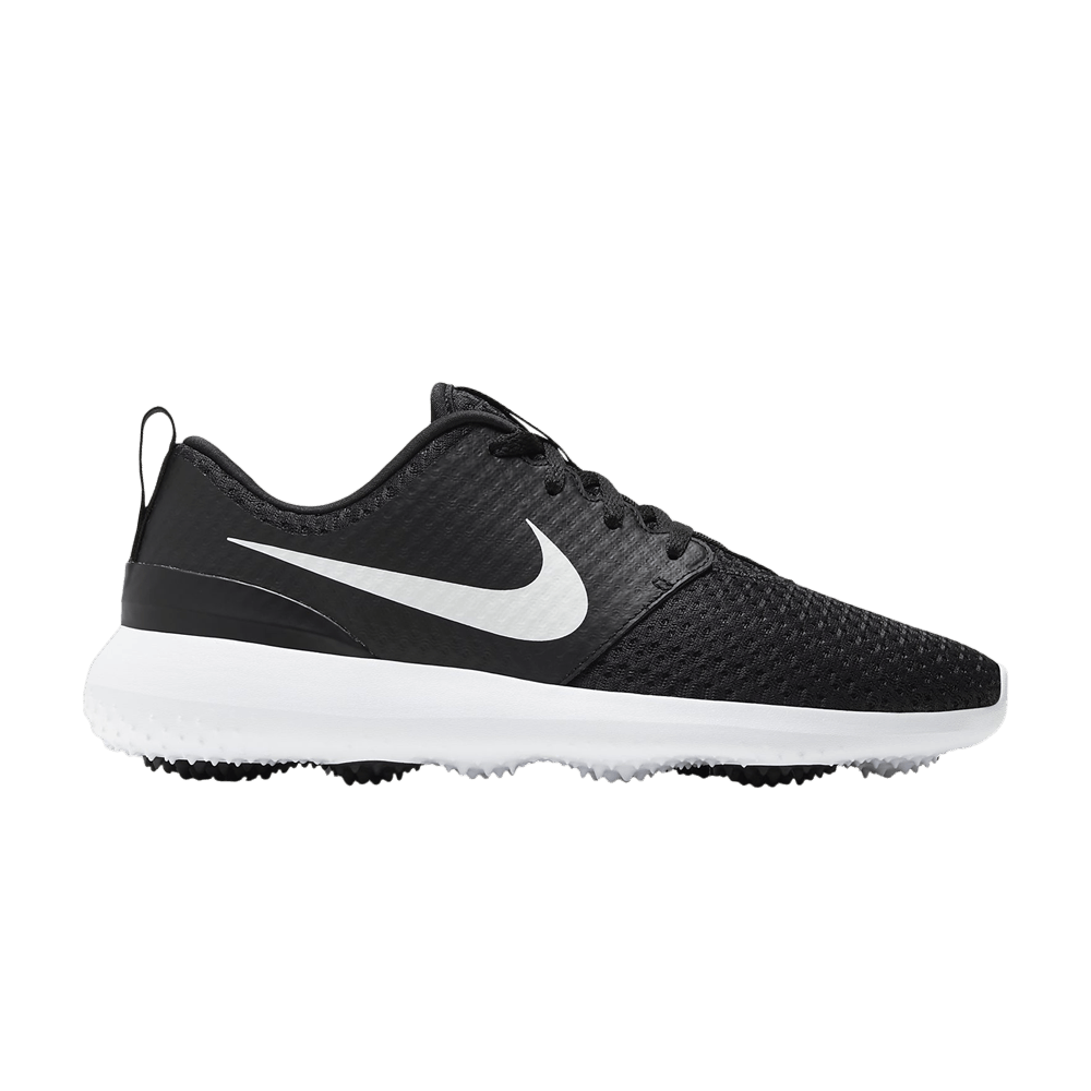 NIKE WMNS ROSHE GOLF 'BLACK METALLIC WHITE'