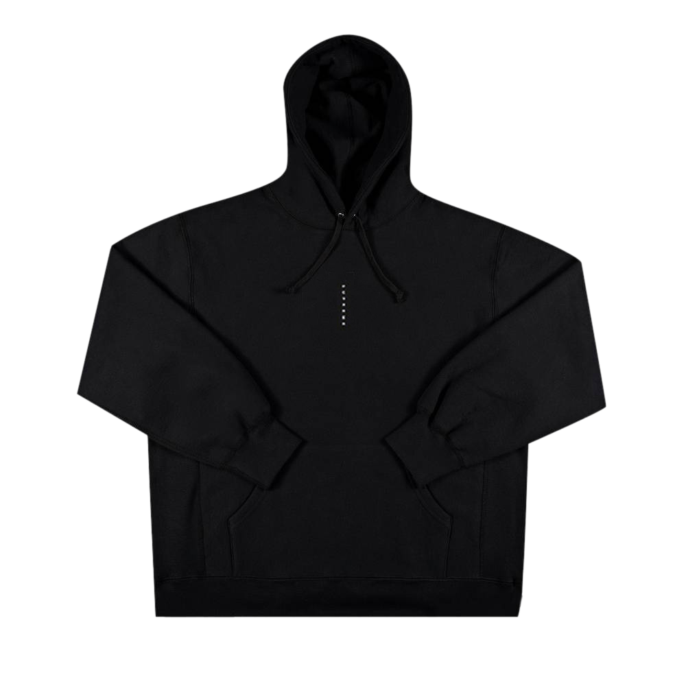 SUPREME SUPREME MICRO LOGO HOODED SWEATSHIRT 'BLACK'