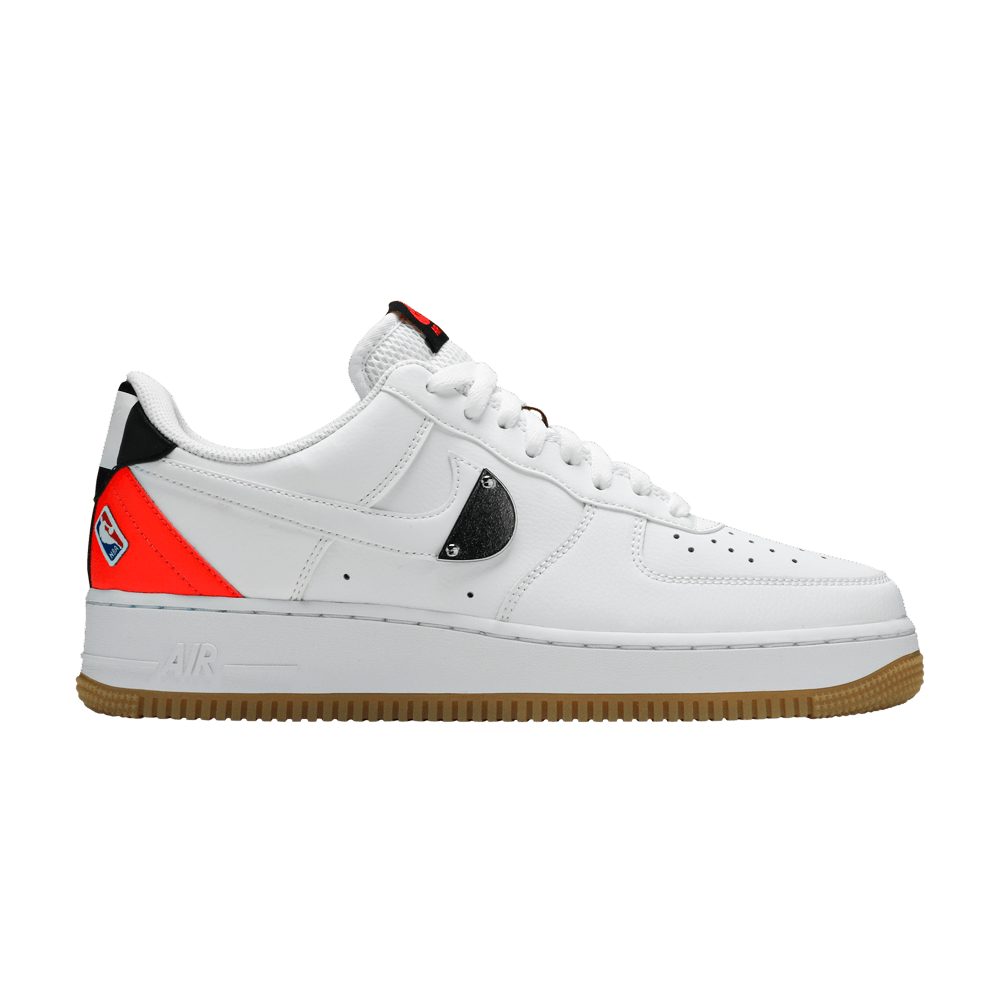NIKE NBA X AIR FORCE 1 '07 LV8 'WHITE BRIGHT CRIMSON'