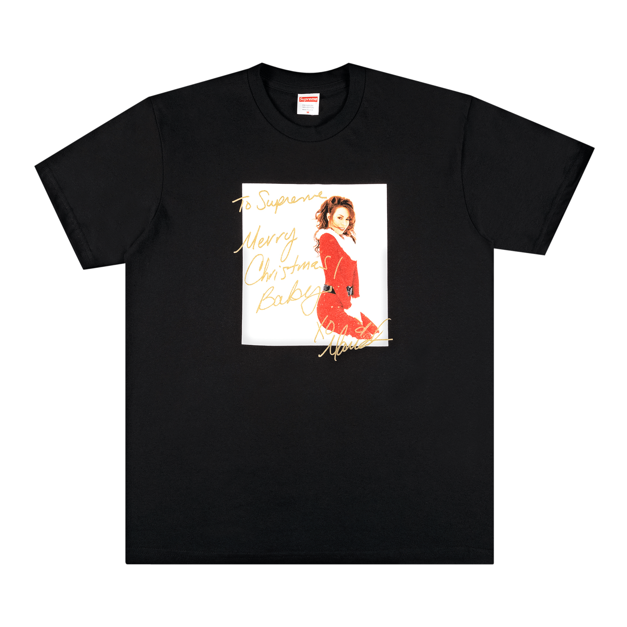 SUPREME SUPREME MARIAH CAREY TEE 'BLACK'
