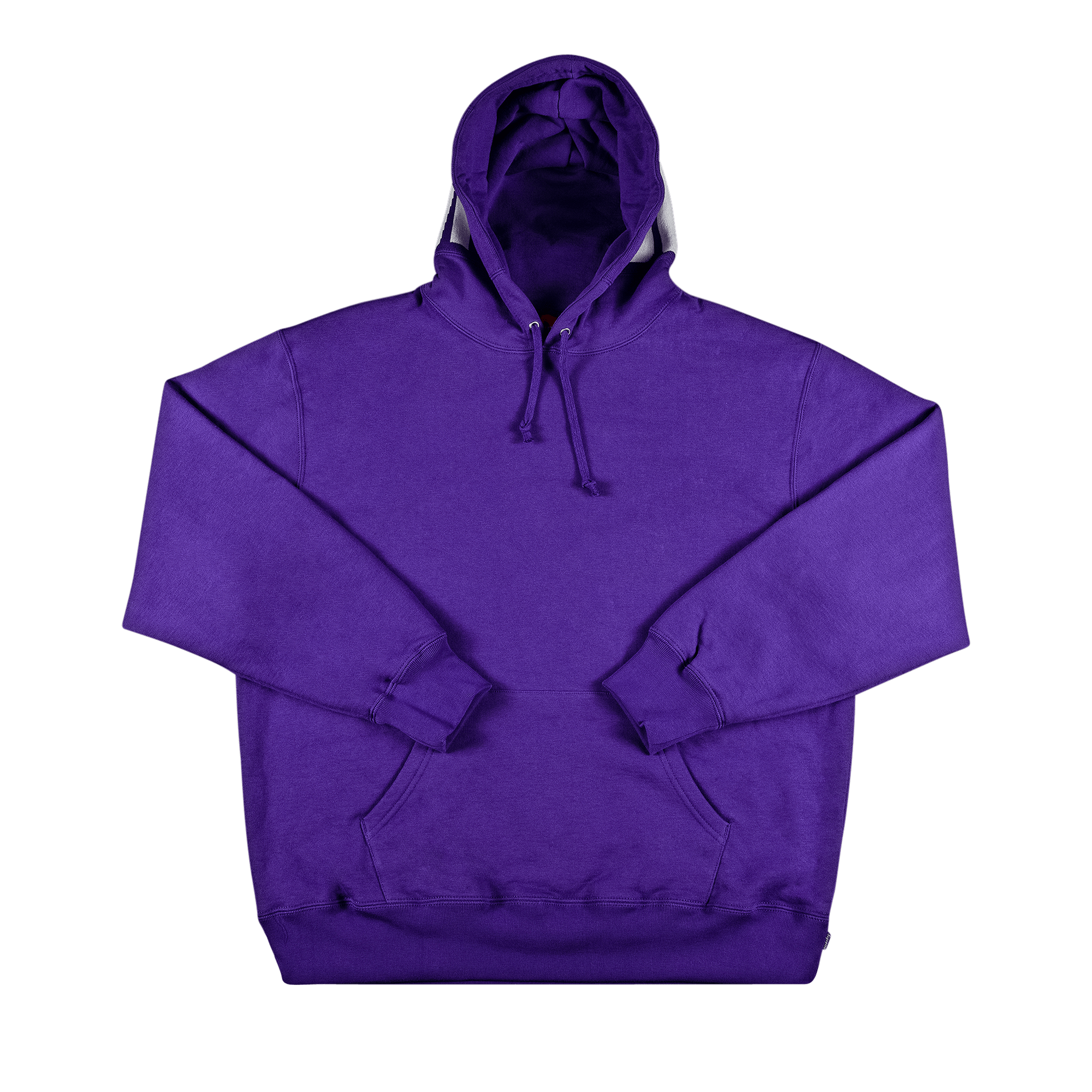 SUPREME SUPREME RIB HOODED SWEATSHIRT 'PURPLE'