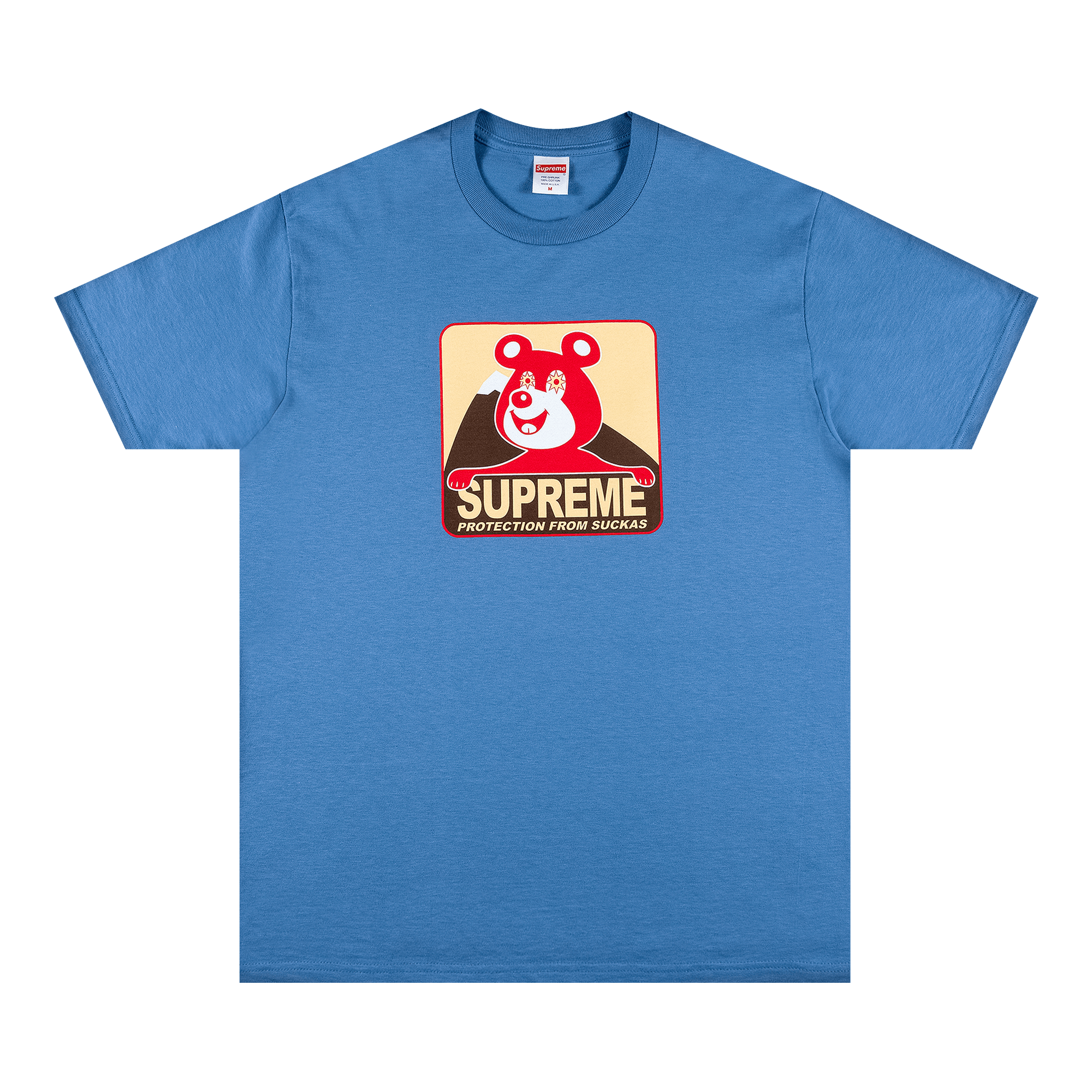 SUPREME SUPREME BEAR TEE 'DUSTY LIGHT ROYAL'
