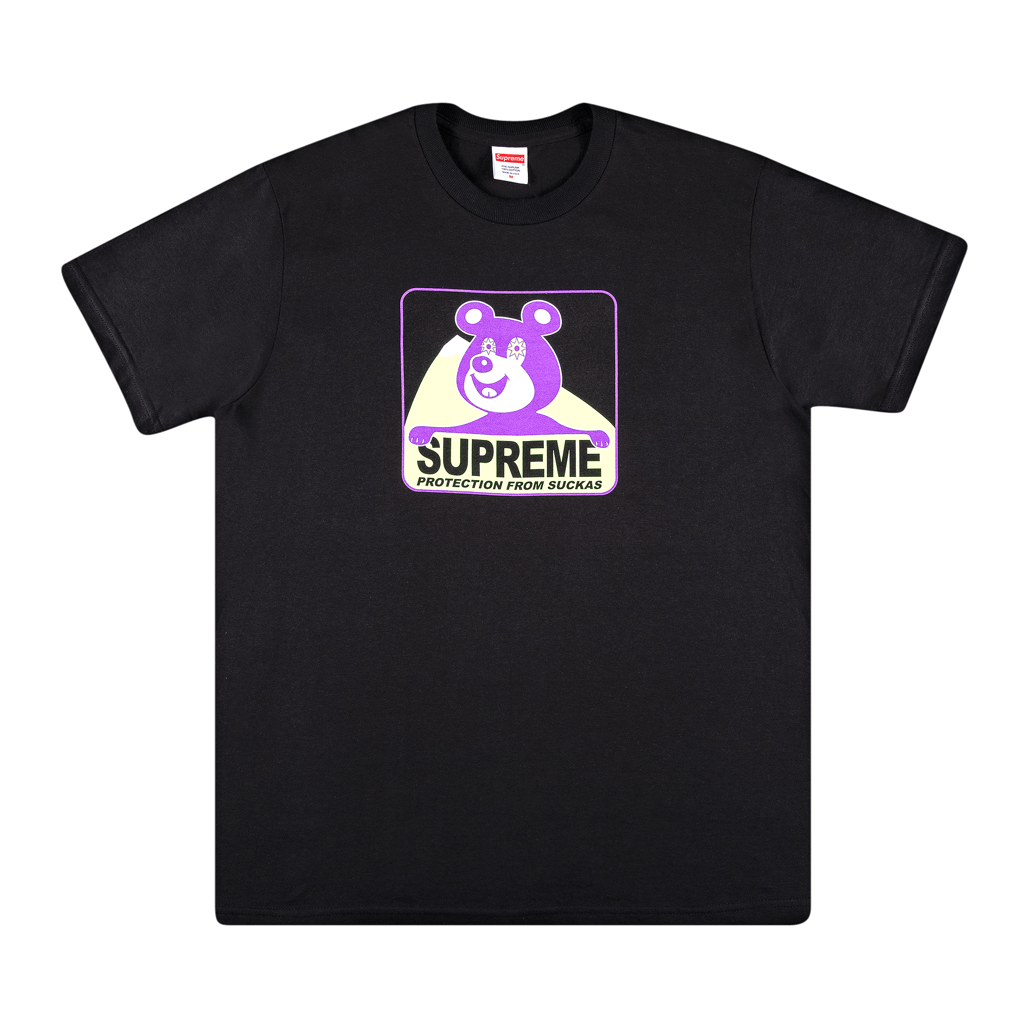 SUPREME SUPREME BEAR TEE 'BLACK'