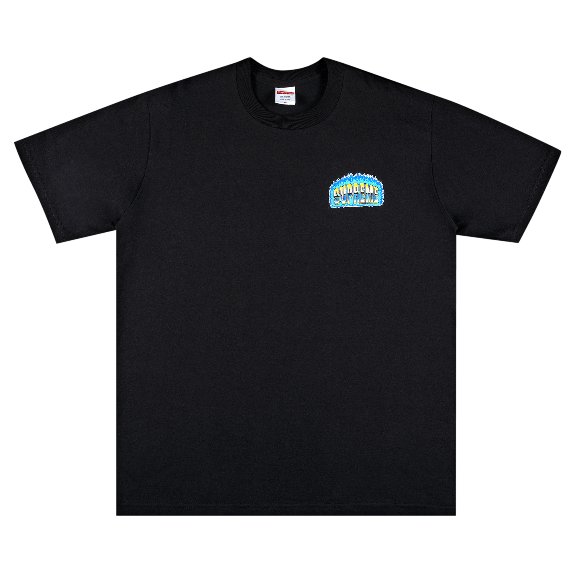 SUPREME SUPREME CHROME TEE 'BLACK'