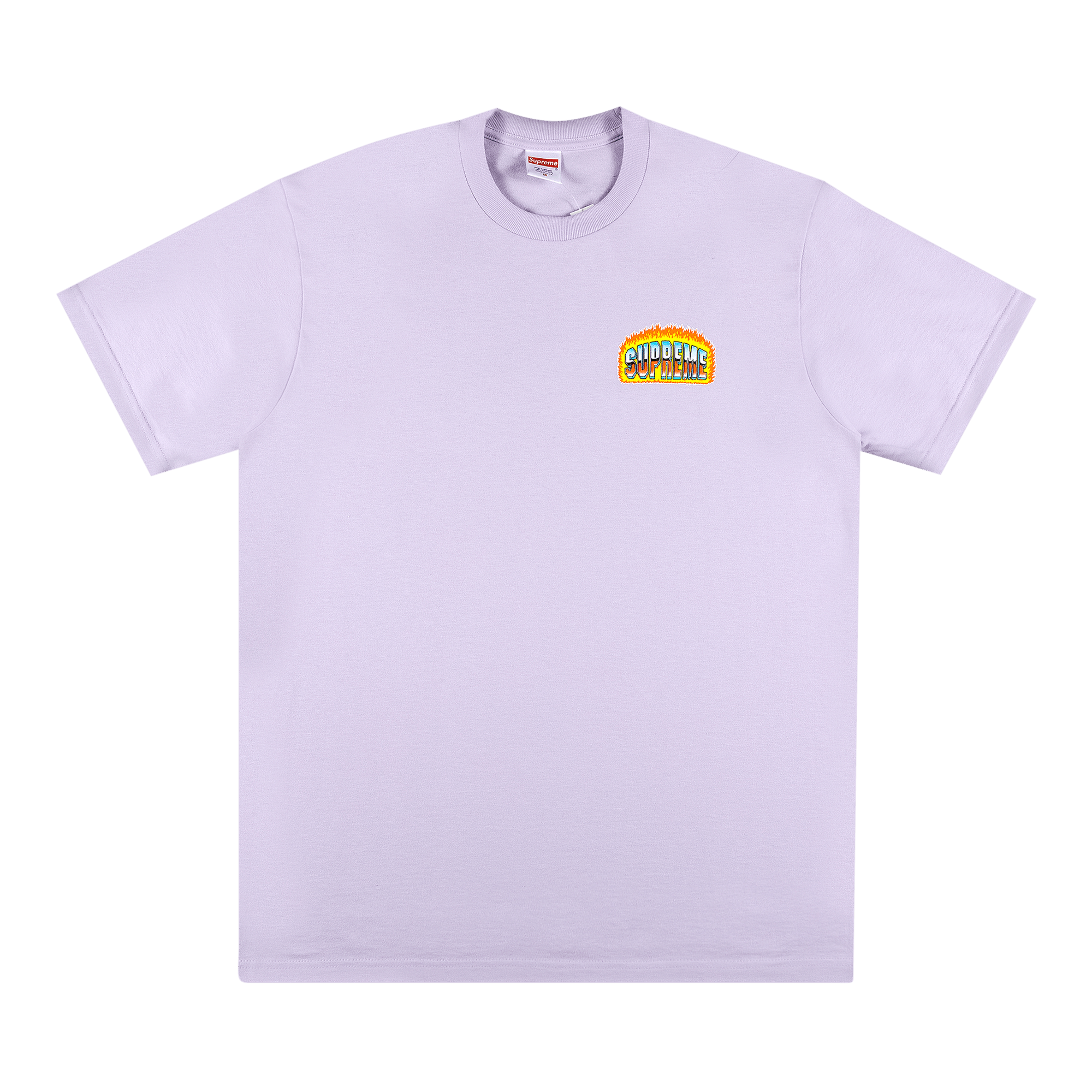 SUPREME SUPREME CHROME TEE 'LIGHT PURPLE'