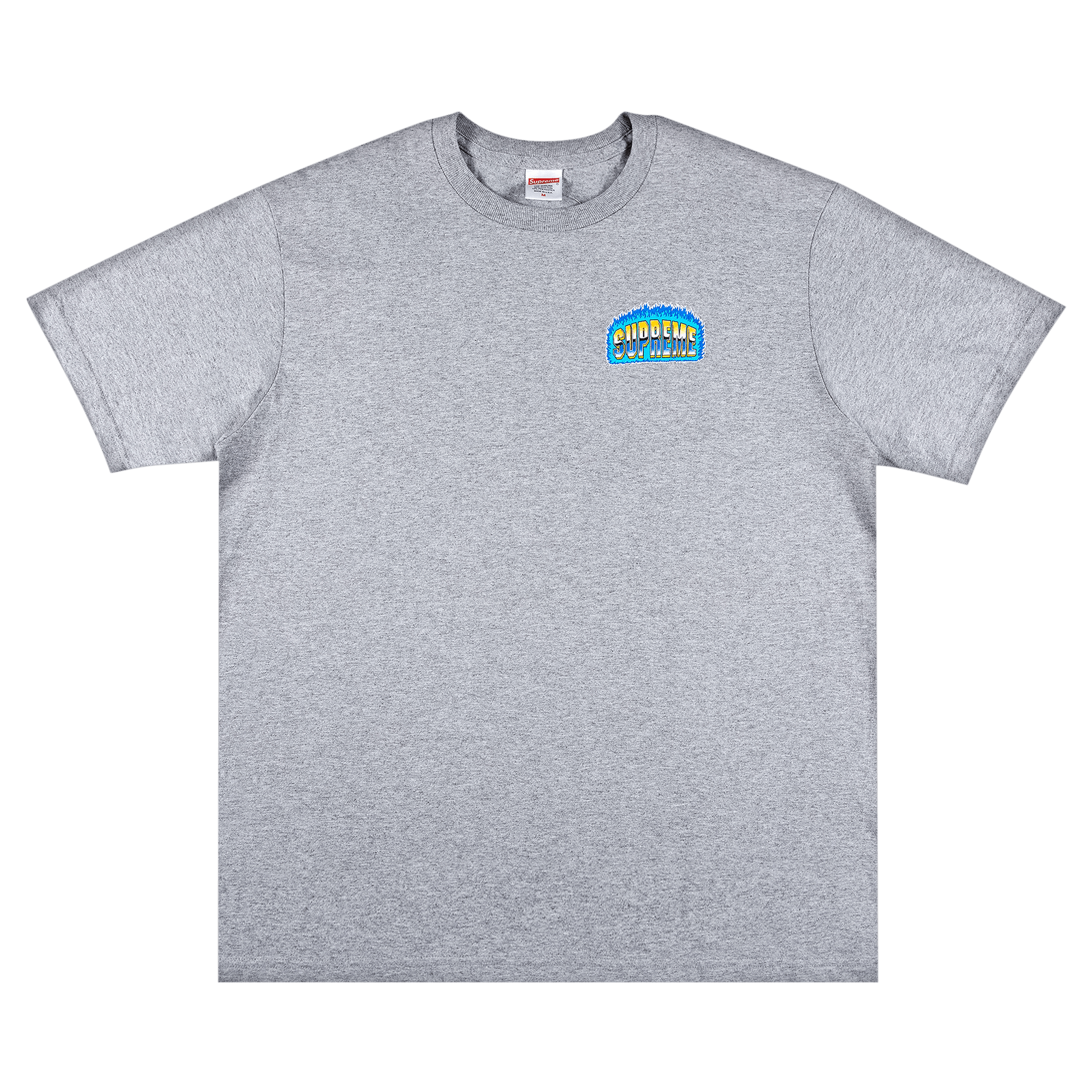 SUPREME SUPREME CHROME TEE 'HEATHER GREY'