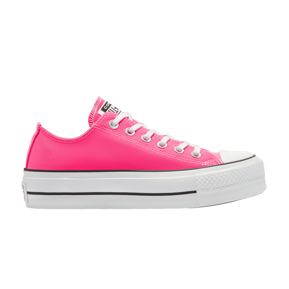 Pre-owned Converse Wmns Chuck Taylor All Star Platform Low 'hyper Pink'