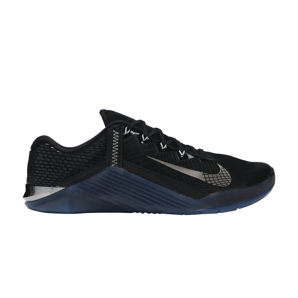 NIKE METCON 6 AMP 'BLACK METALLIC PEWTER'