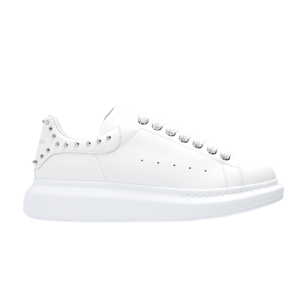 Alexander McQueen Wmns Oversized Sneaker 'White Studded'